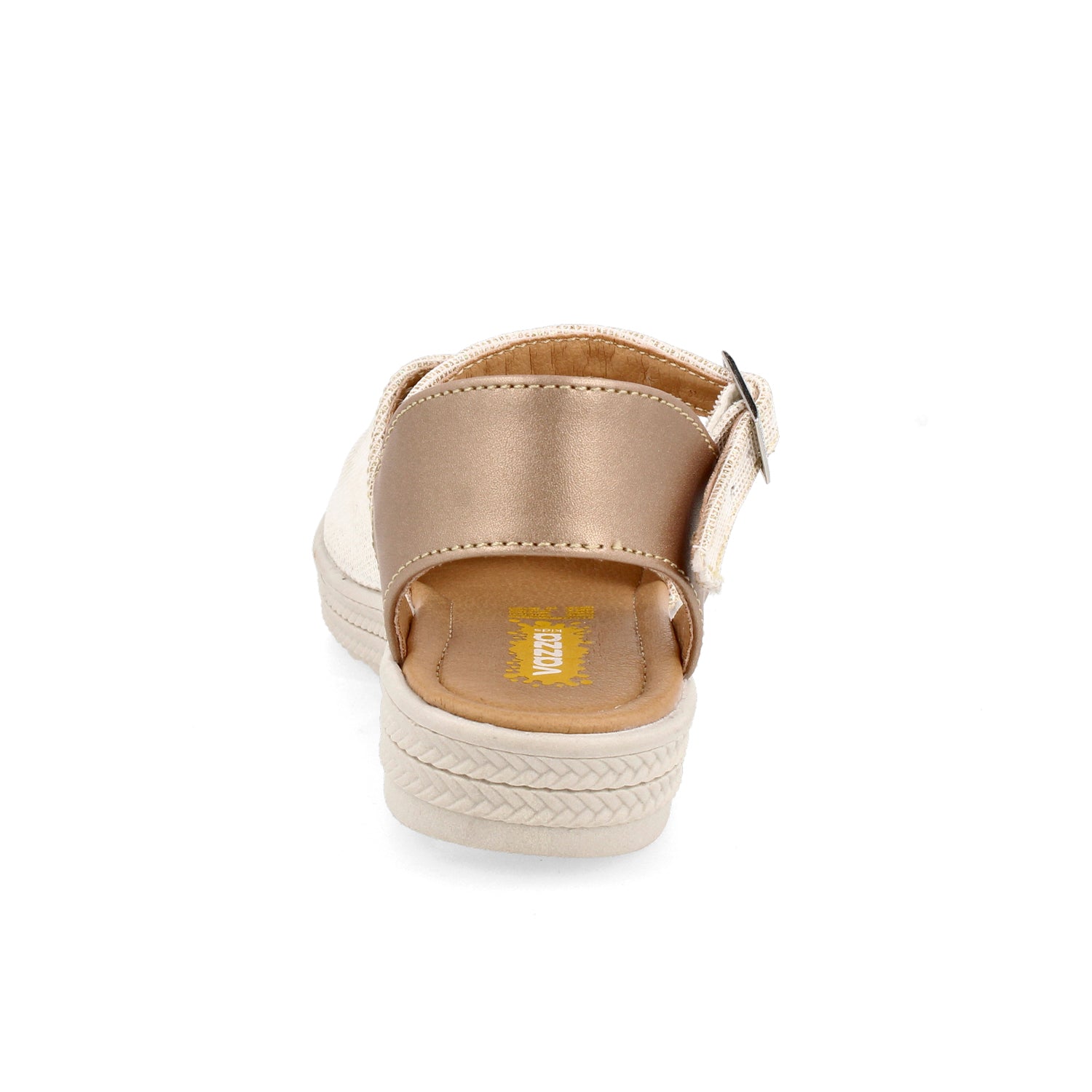 Sandalia Casual Vazza color Oro para Niña