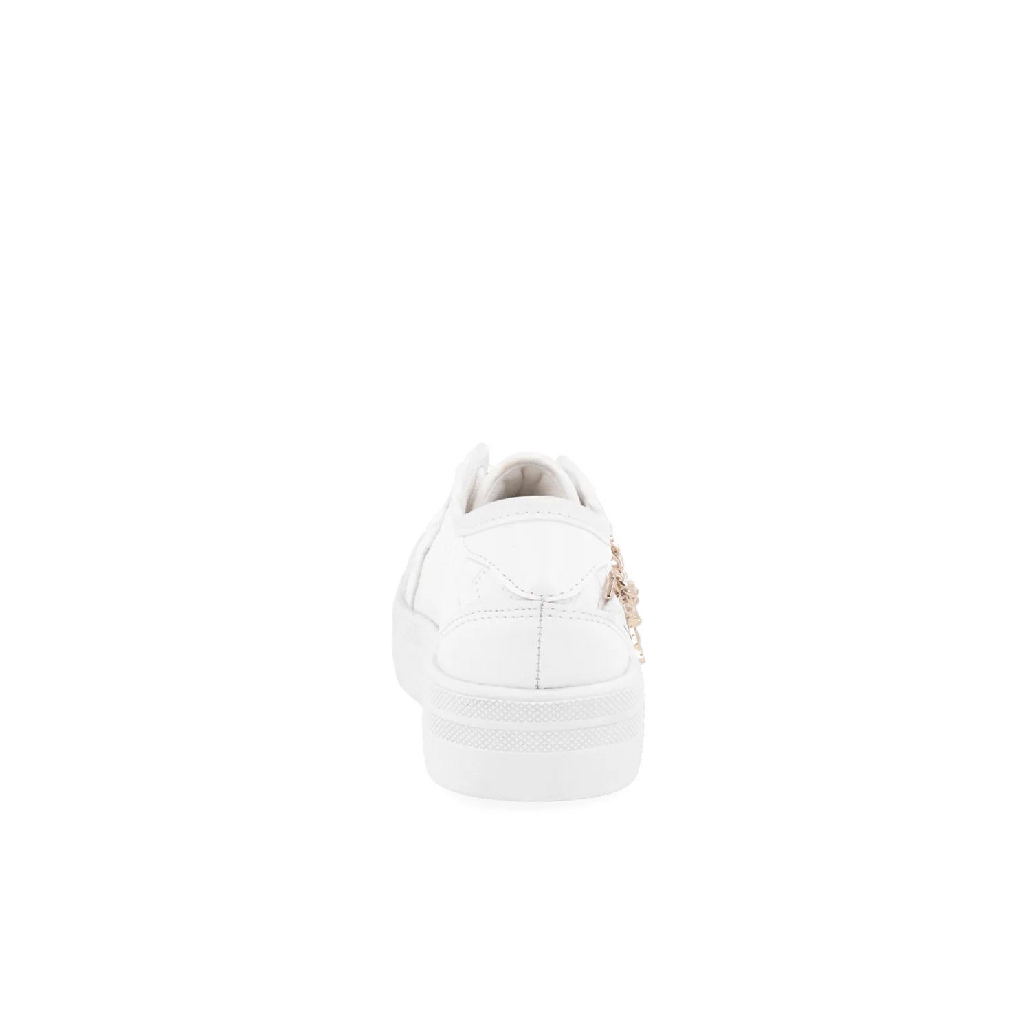 Tenis Casual Vazza color Blanco con accesorio para Niña