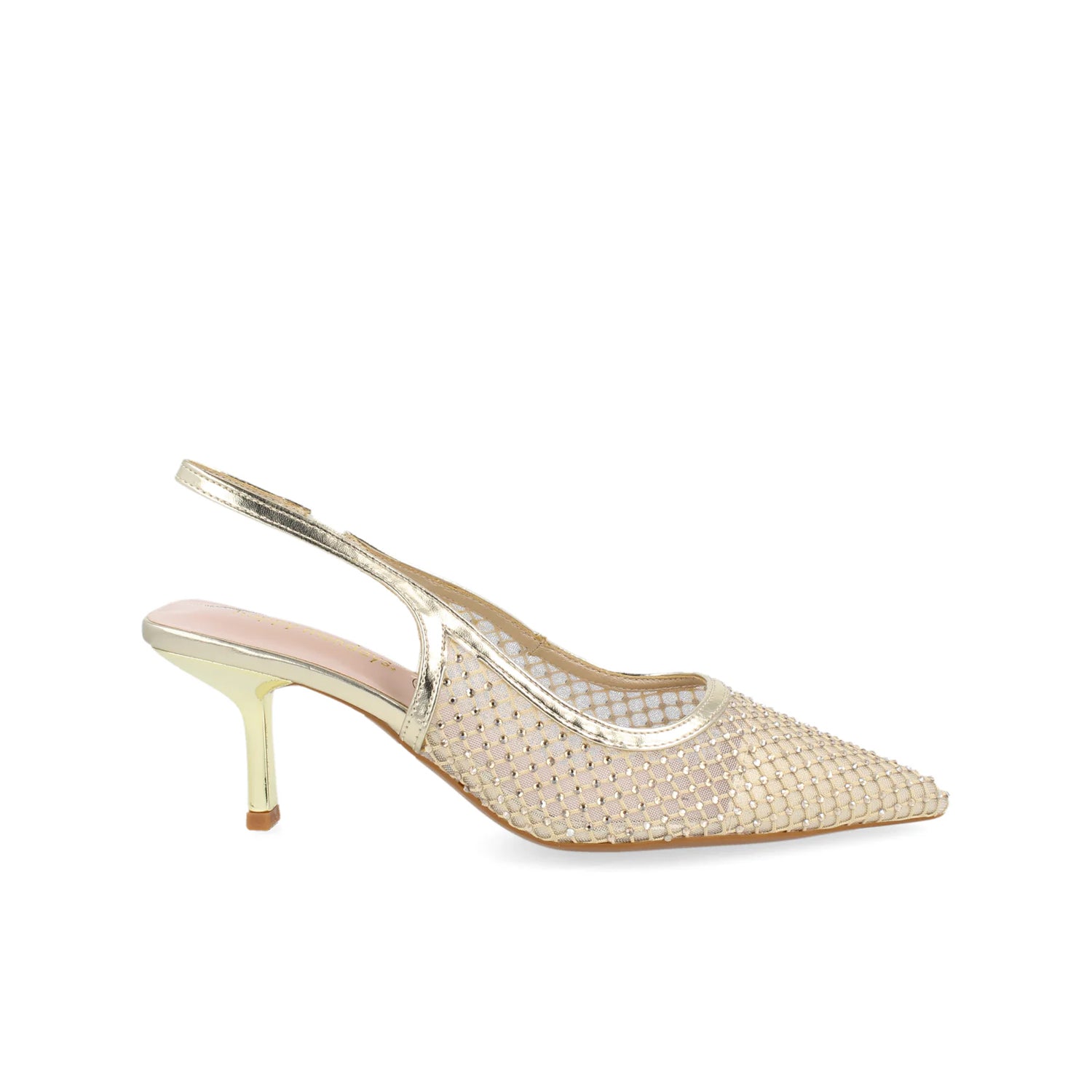 Zapatilla de Fiesta Vazza color Oro para Mujer