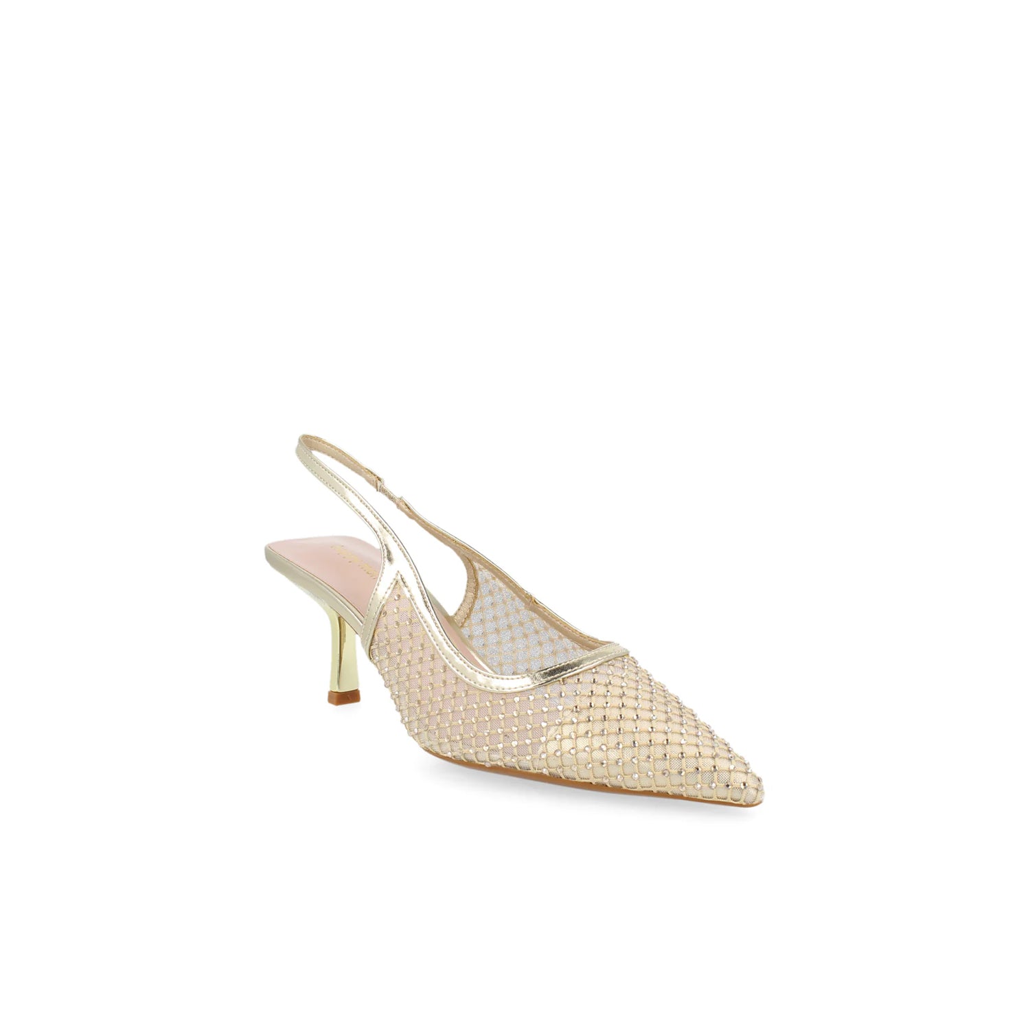 Zapatilla de Fiesta Vazza color Oro para Mujer