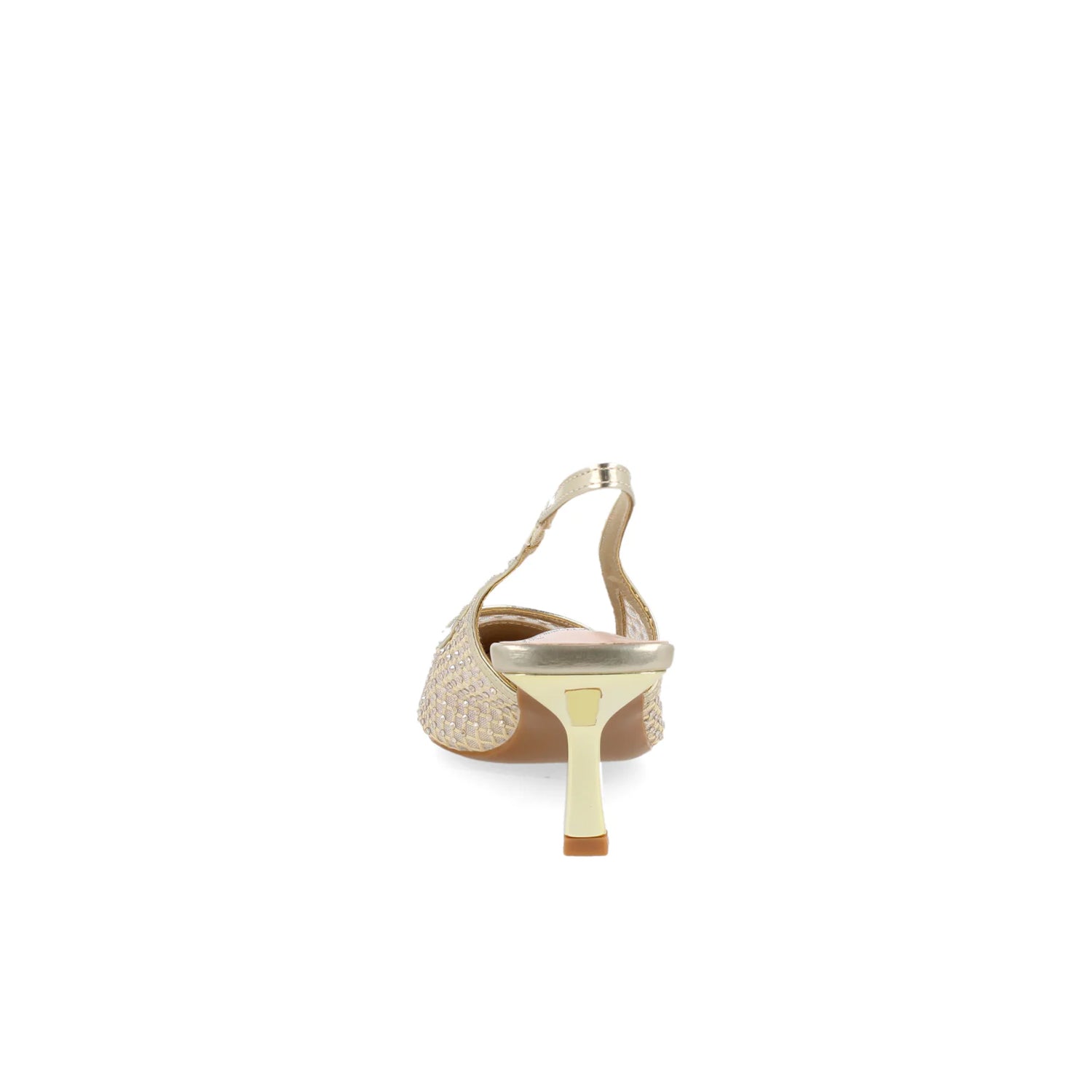 Zapatilla de Fiesta Vazza color Oro para Mujer