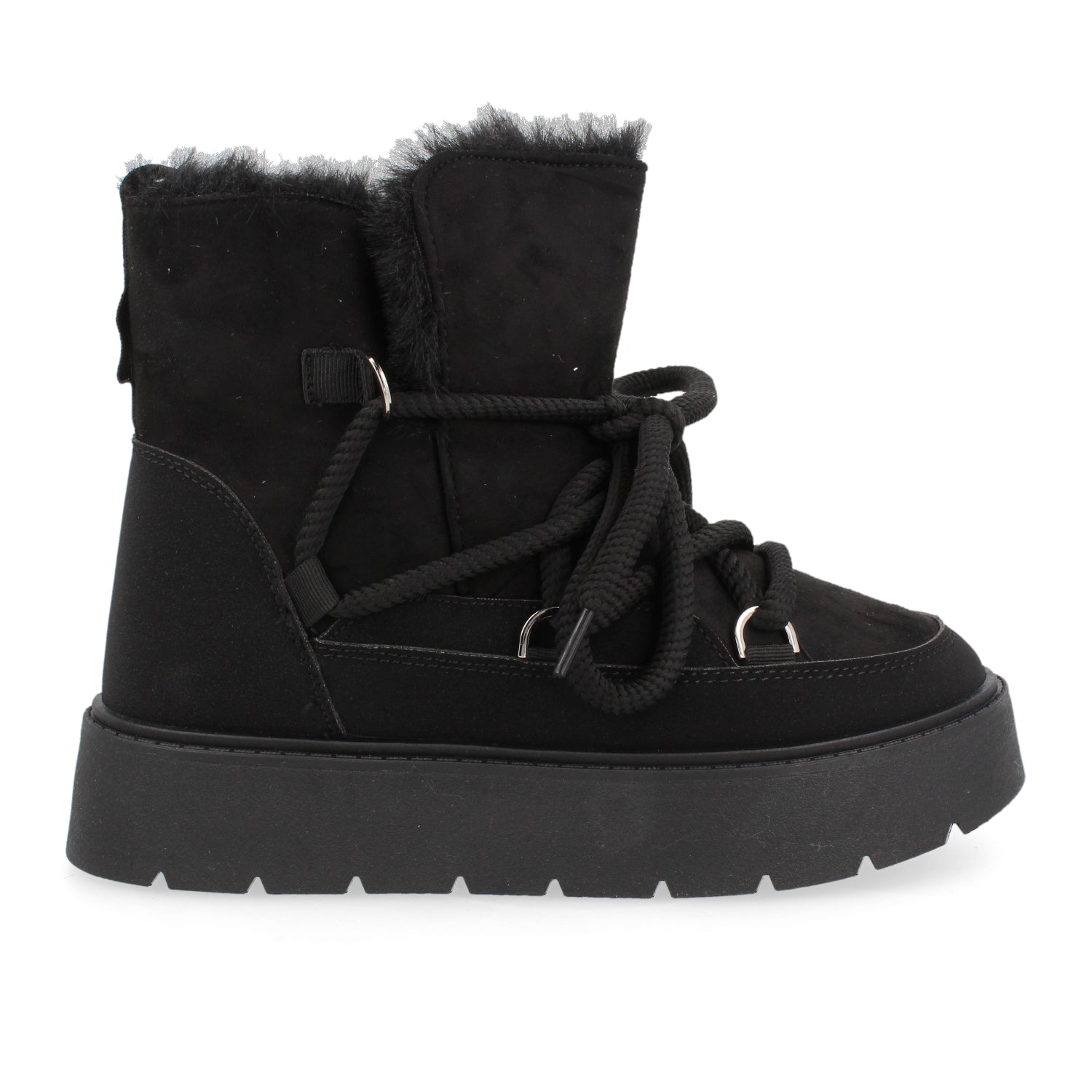 Bota Casual Vazza color Negro para Mujer