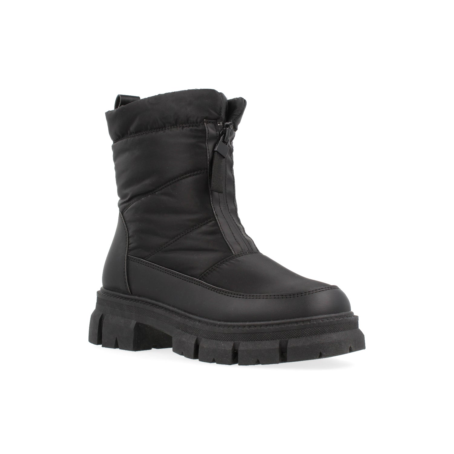 Bota Casual Vazza color Negro para Mujer