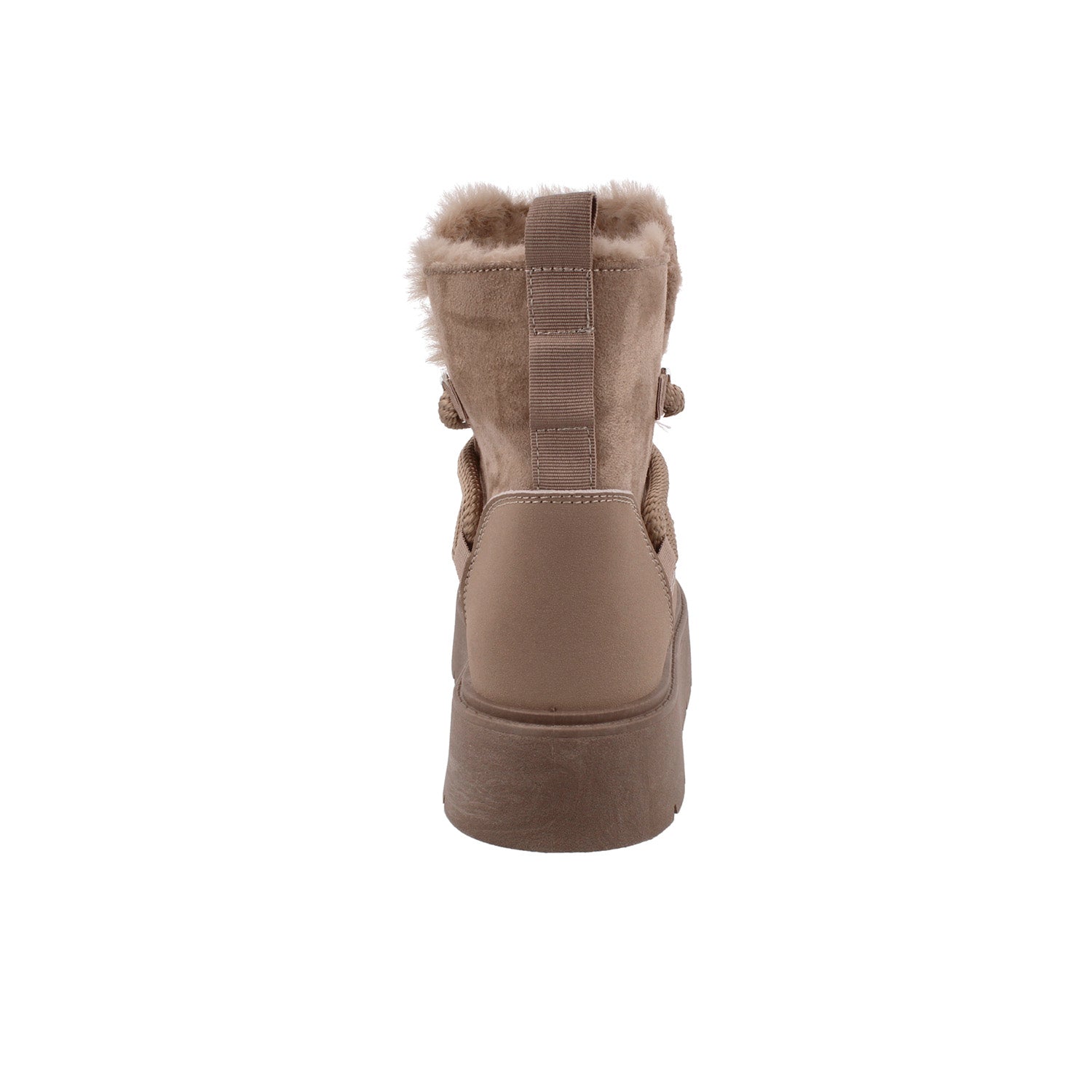 Bota Casual Vazza color Khaki para Mujer