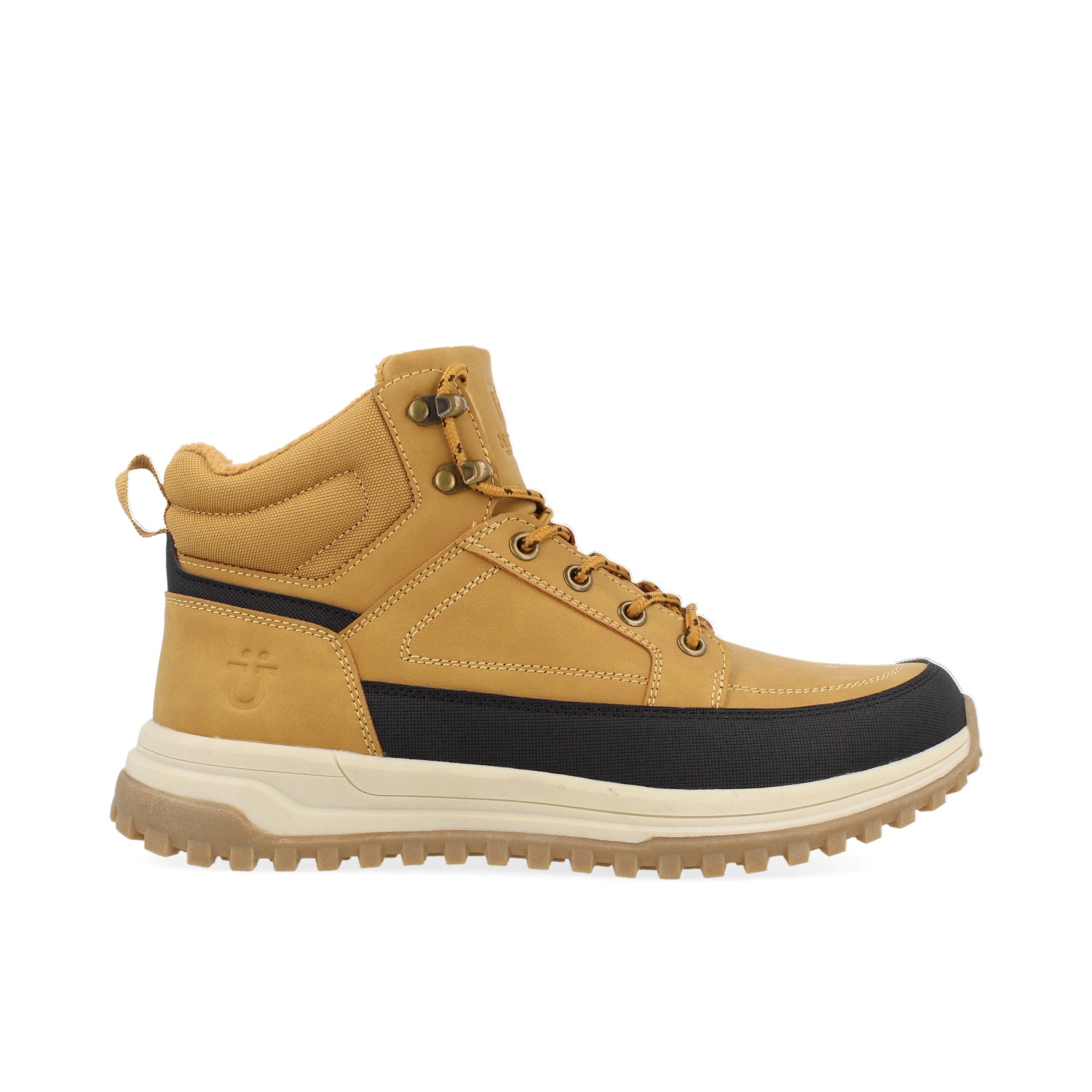 Botin Tipo Industrial Vazza color Camel para Hombre