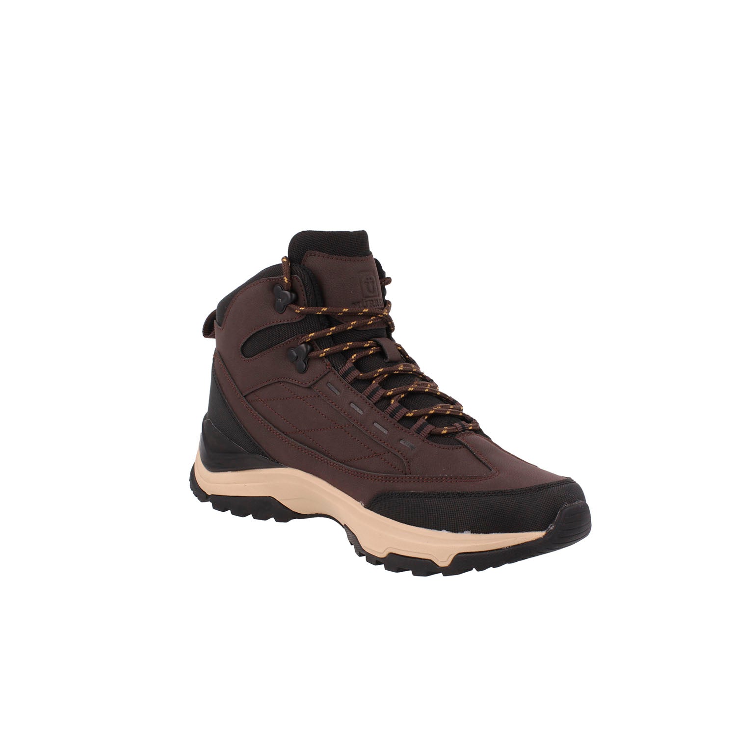Botin Industrial Vazza color Cafe para Hombre