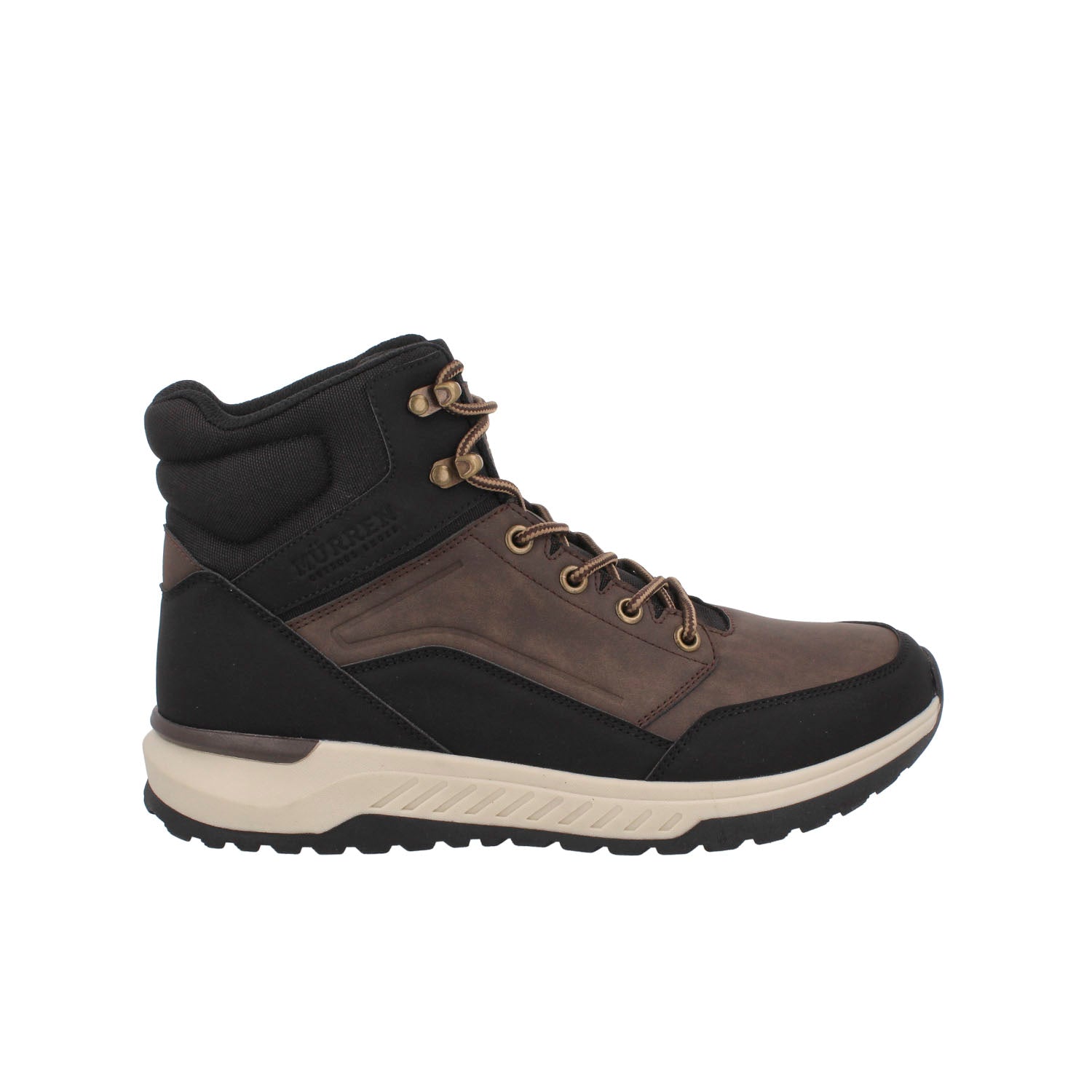 Botin Industrial Vazza color Cafe para Hombre