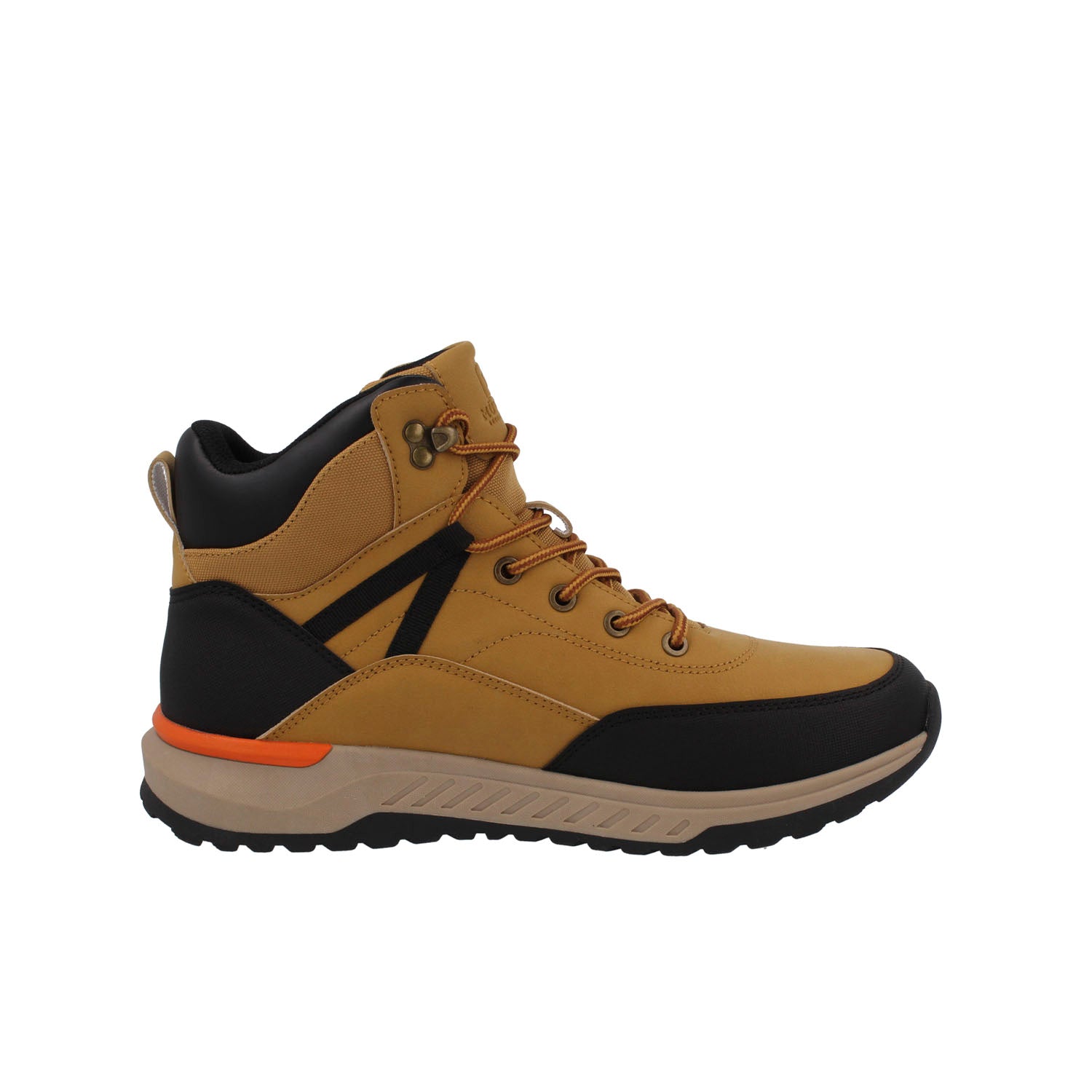 Botin Industrial Vazza color Camel para Hombre