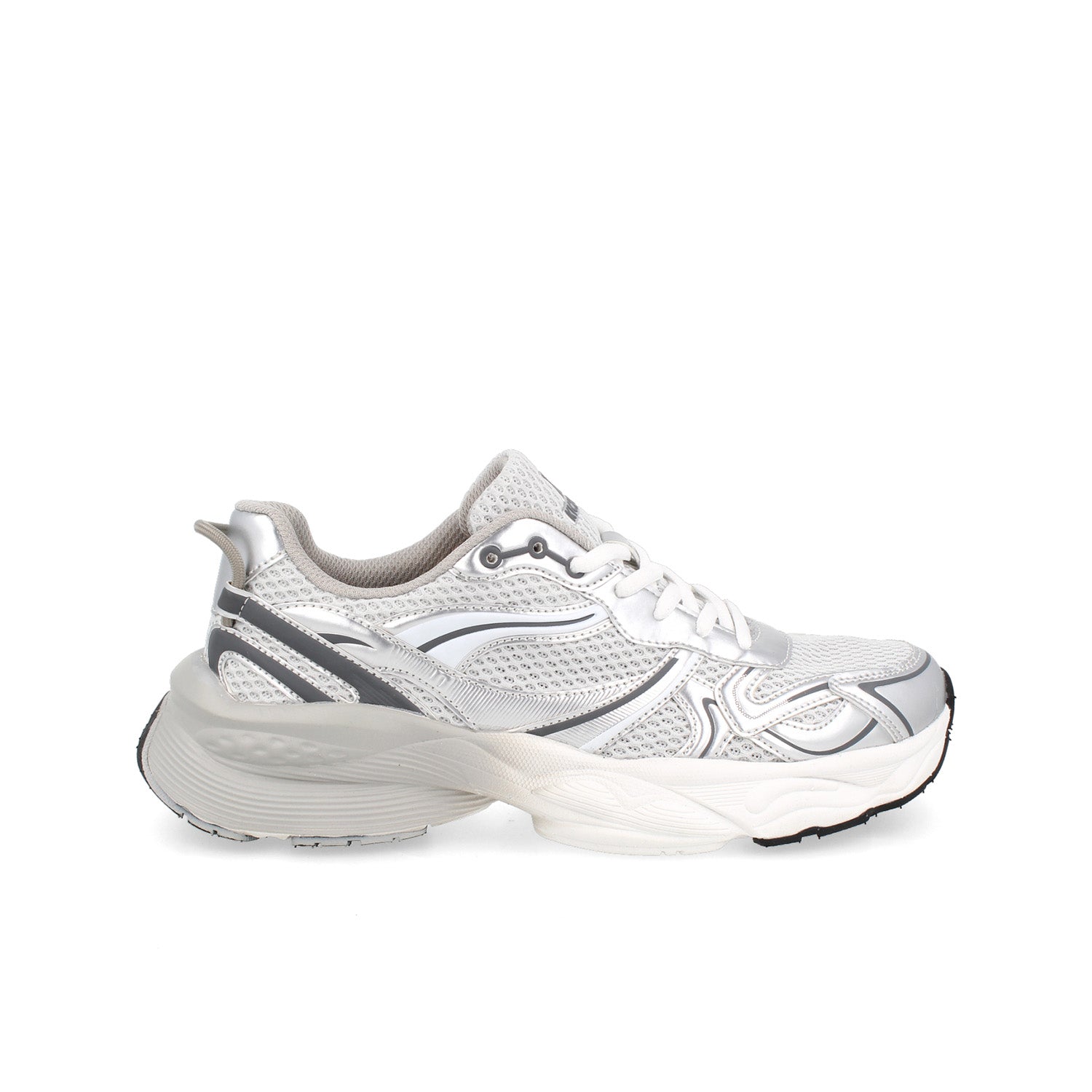 Tenis Urbano Vazza color Plata para Mujer