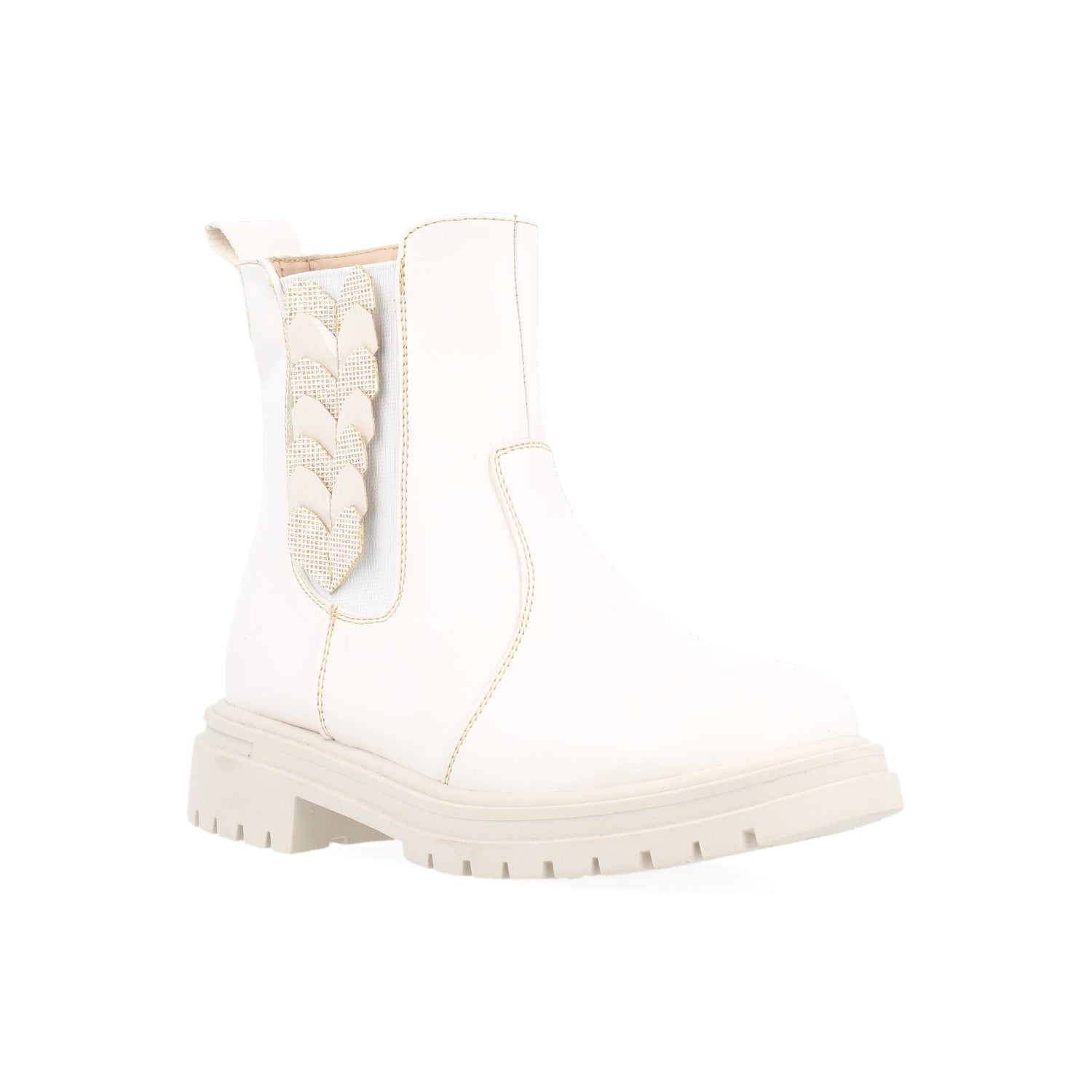Botin Casual Vazza color Latte para Junior Niña