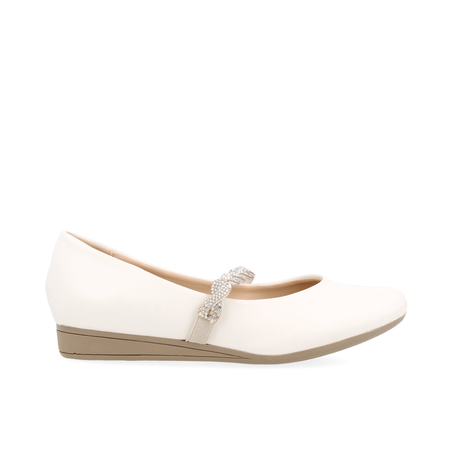 Ballerina Casual Vazza color Latte para Junior Niña