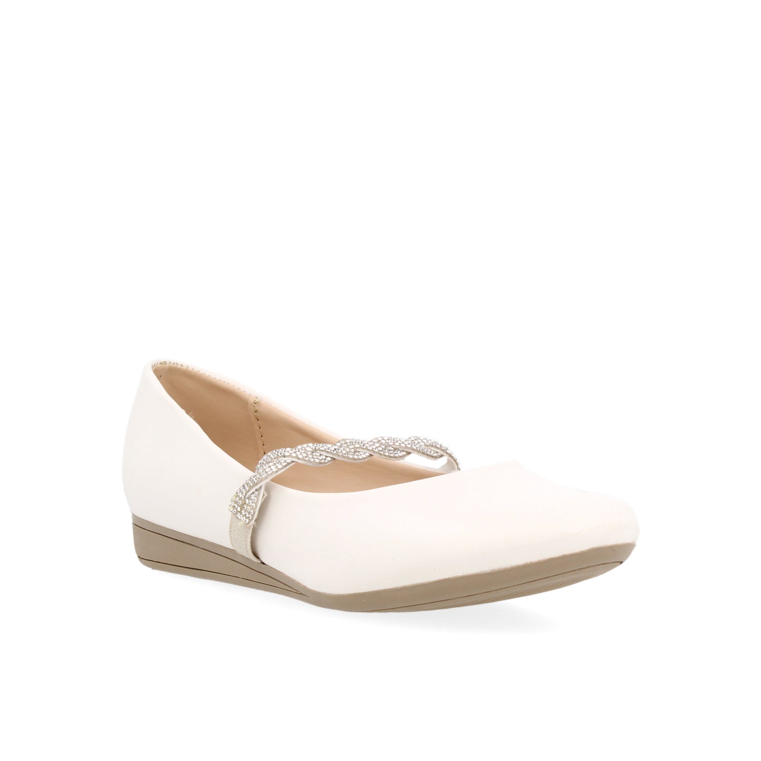 Ballerina Casual Vazza color Latte para Junior Niña