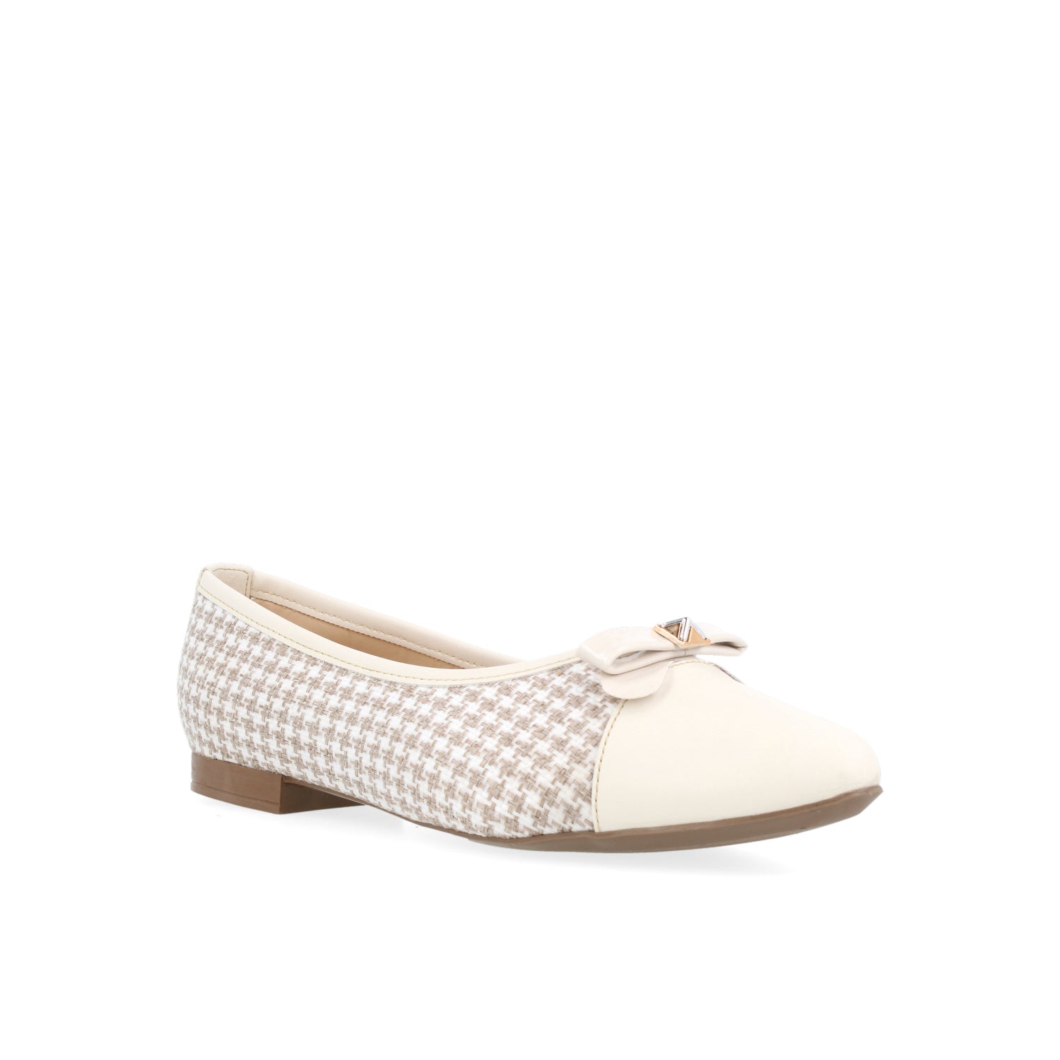 Ballerina Casual Vazza color Beige para Mujer