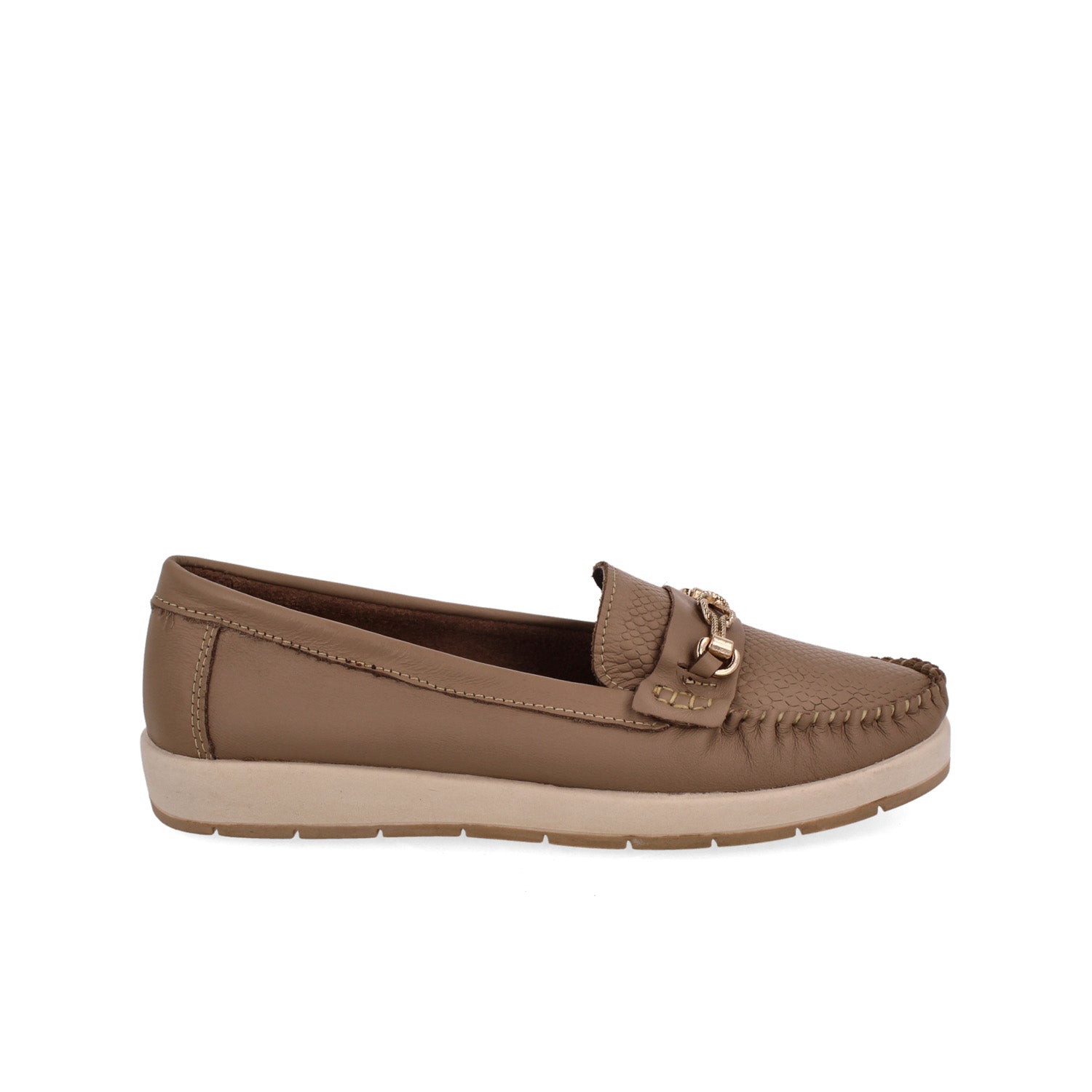 Zapato Casual Vazza color Nude para Mujer