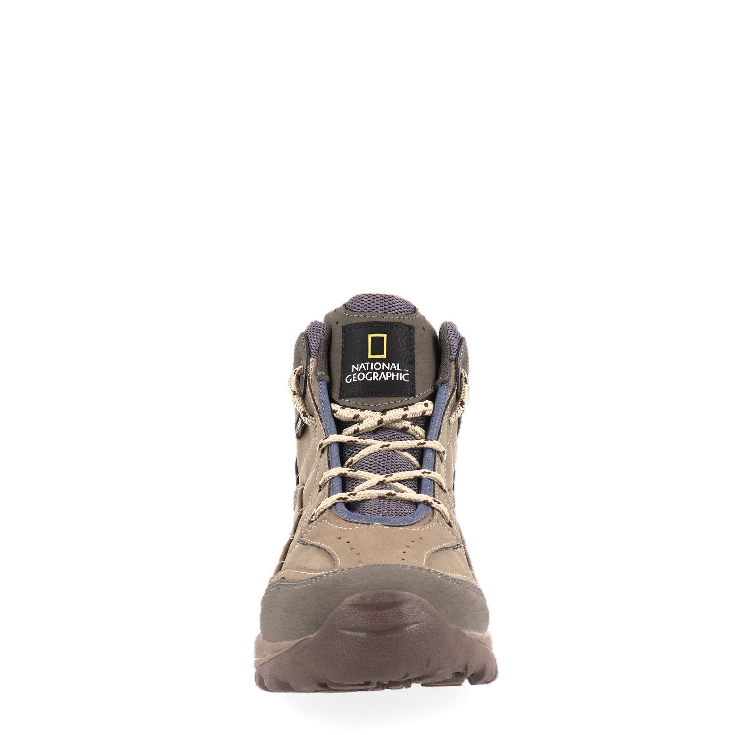 Botin Estilo Industrial National Geographic color Cafe para Hombre