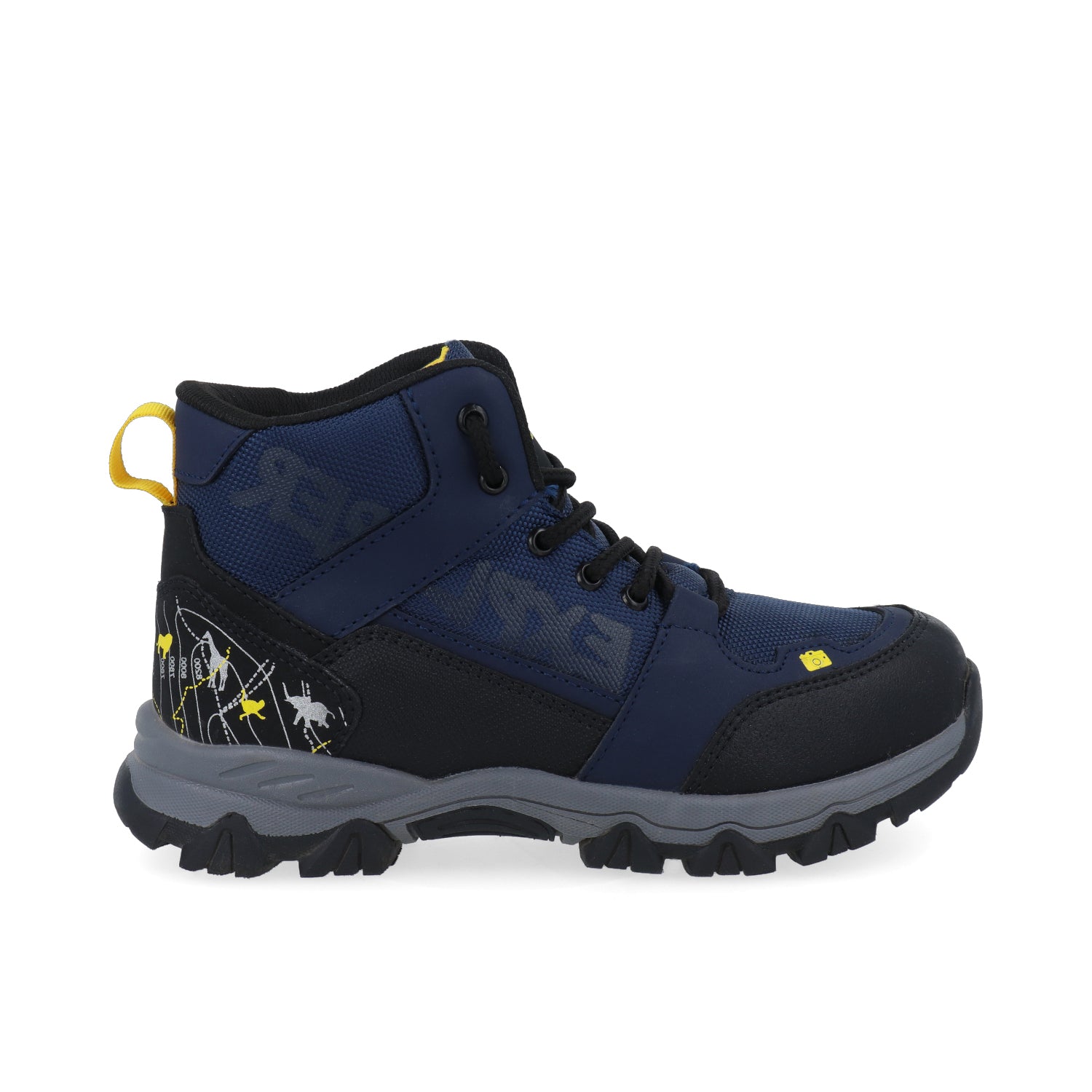 Botin Industrial National Geographic color Azul Marino para Junior Niño