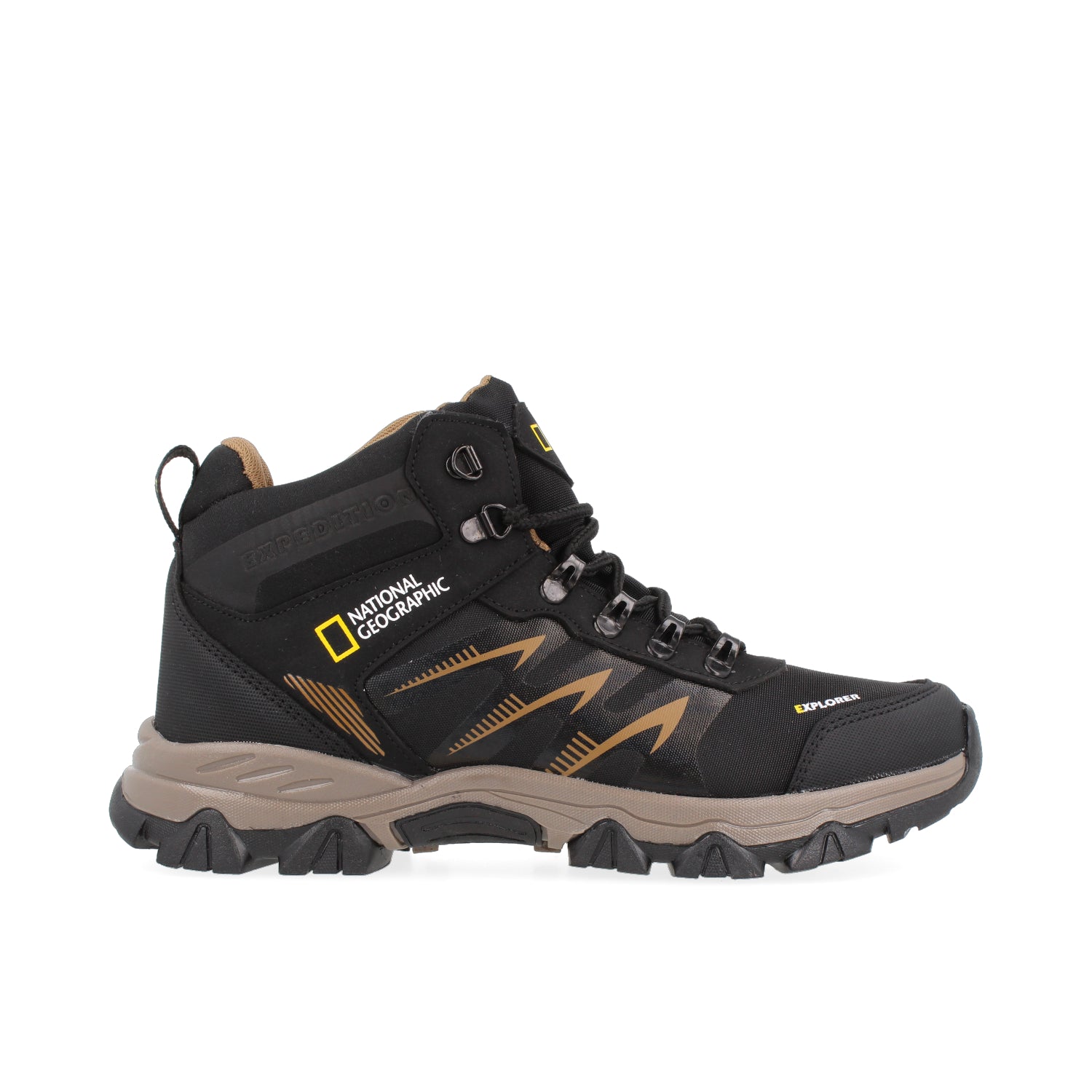 Botin Tipo Industrial National Geographic color Negro para Hombre