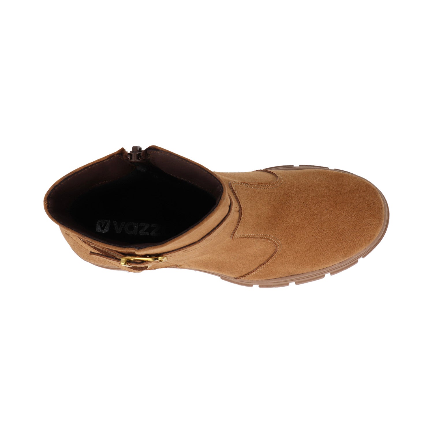 Botin Casual Vazza color Camel para Mujer