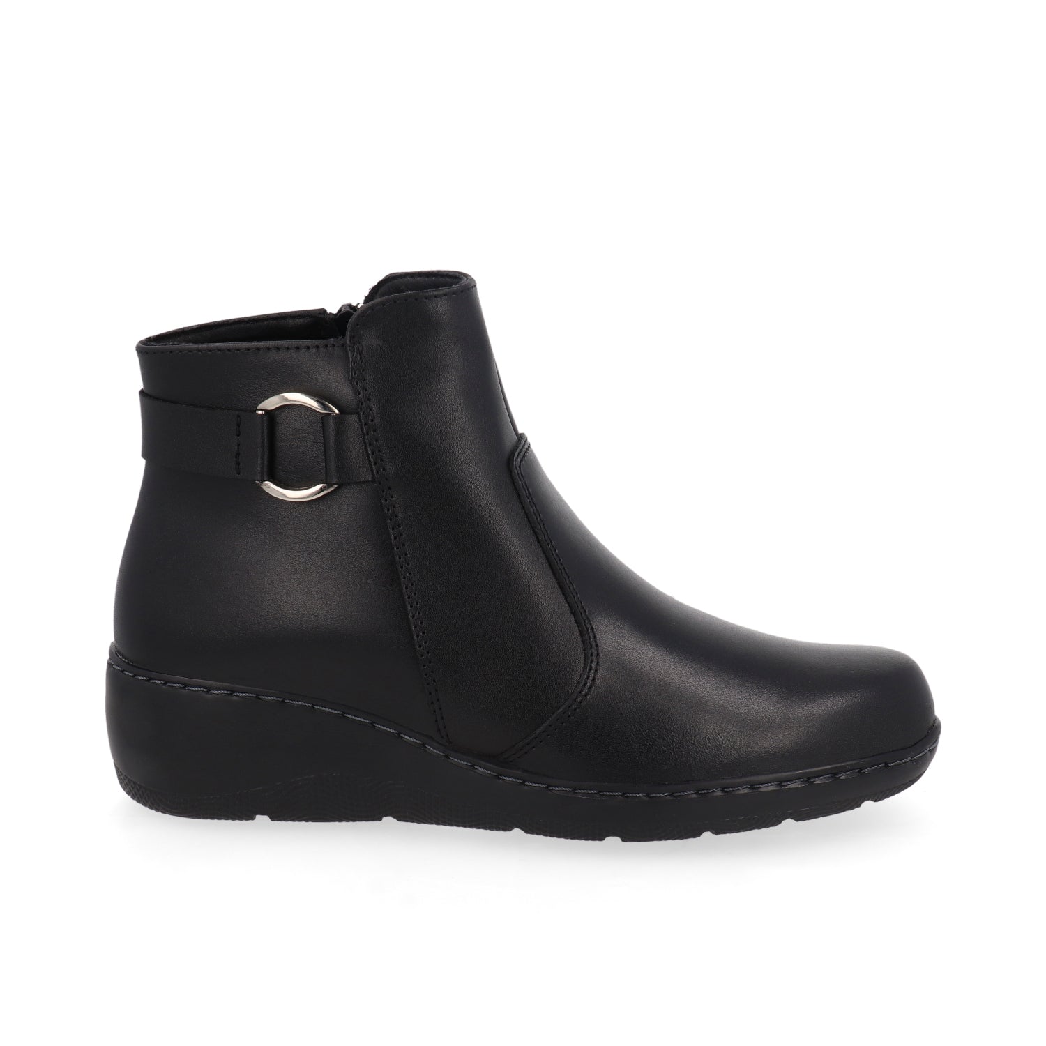 Botin Casual Vazza color Negro para Mujer