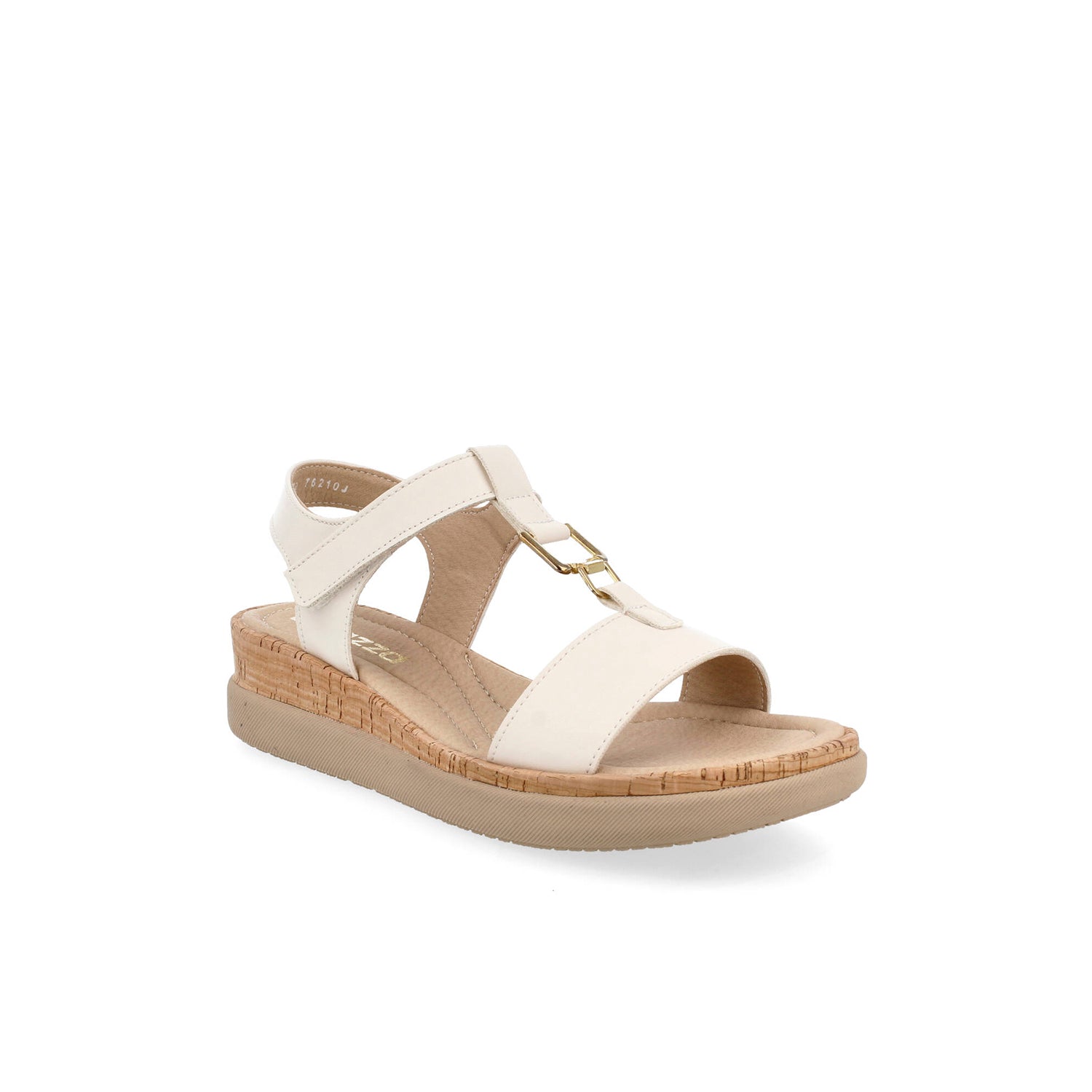 Sandalia Casual Greenlove color Blanco para Mujer