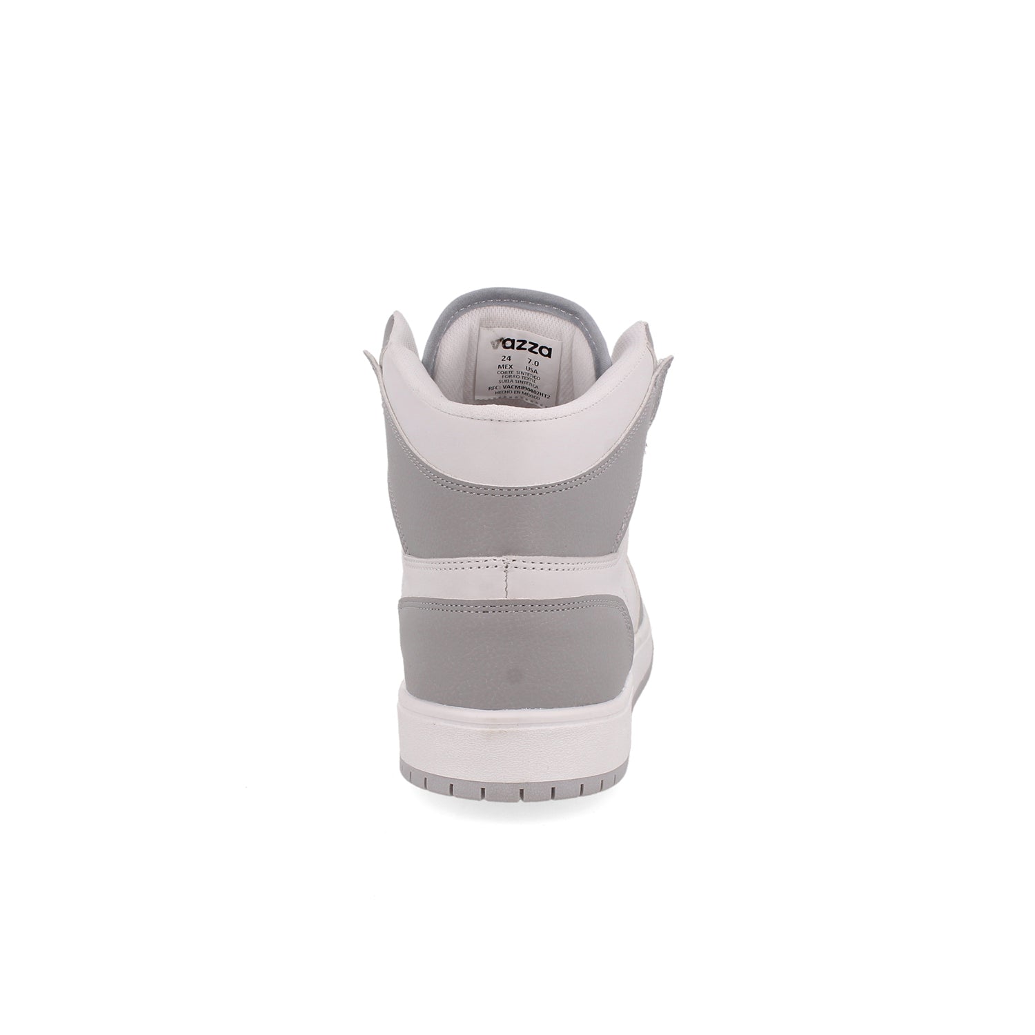 Tenis Urbano Vazza color Blanco Con Gris para Mujer