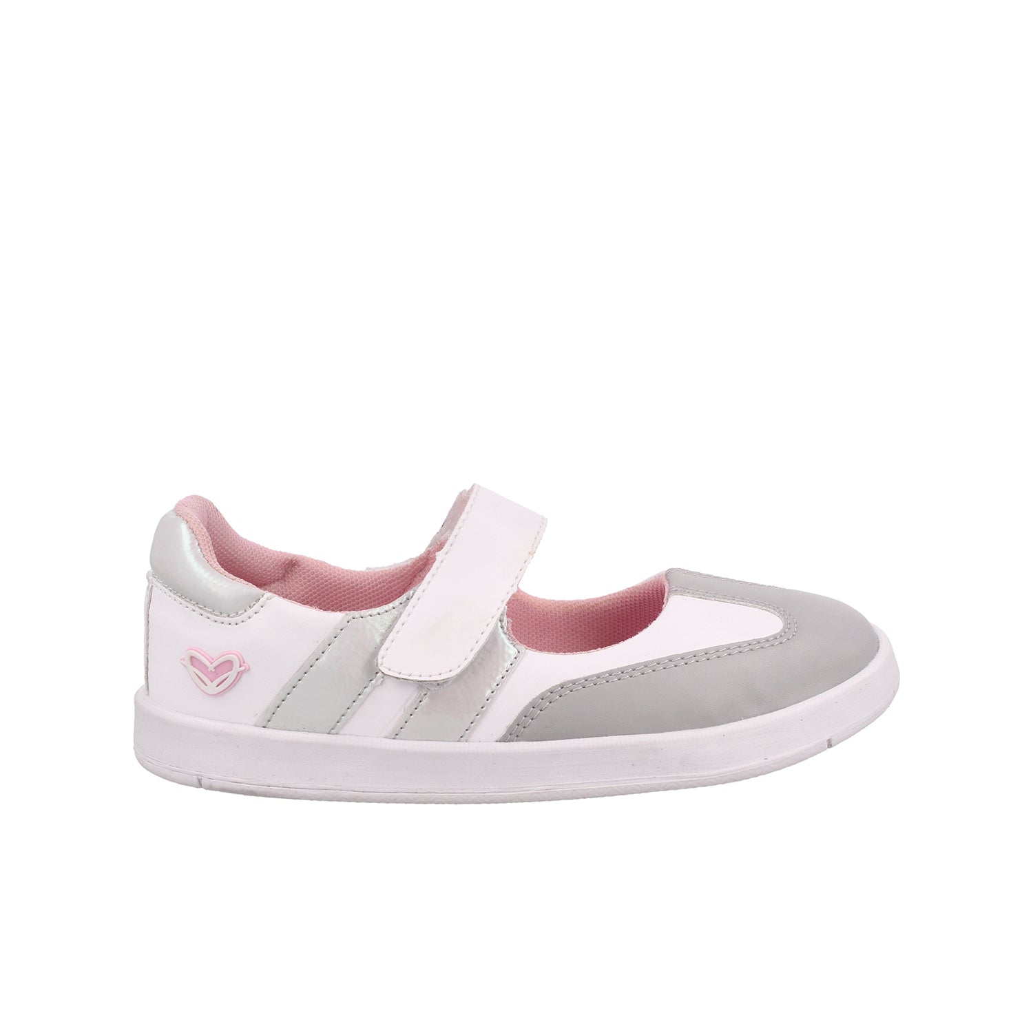 Zapato Casual Vazza color Gris para Niña