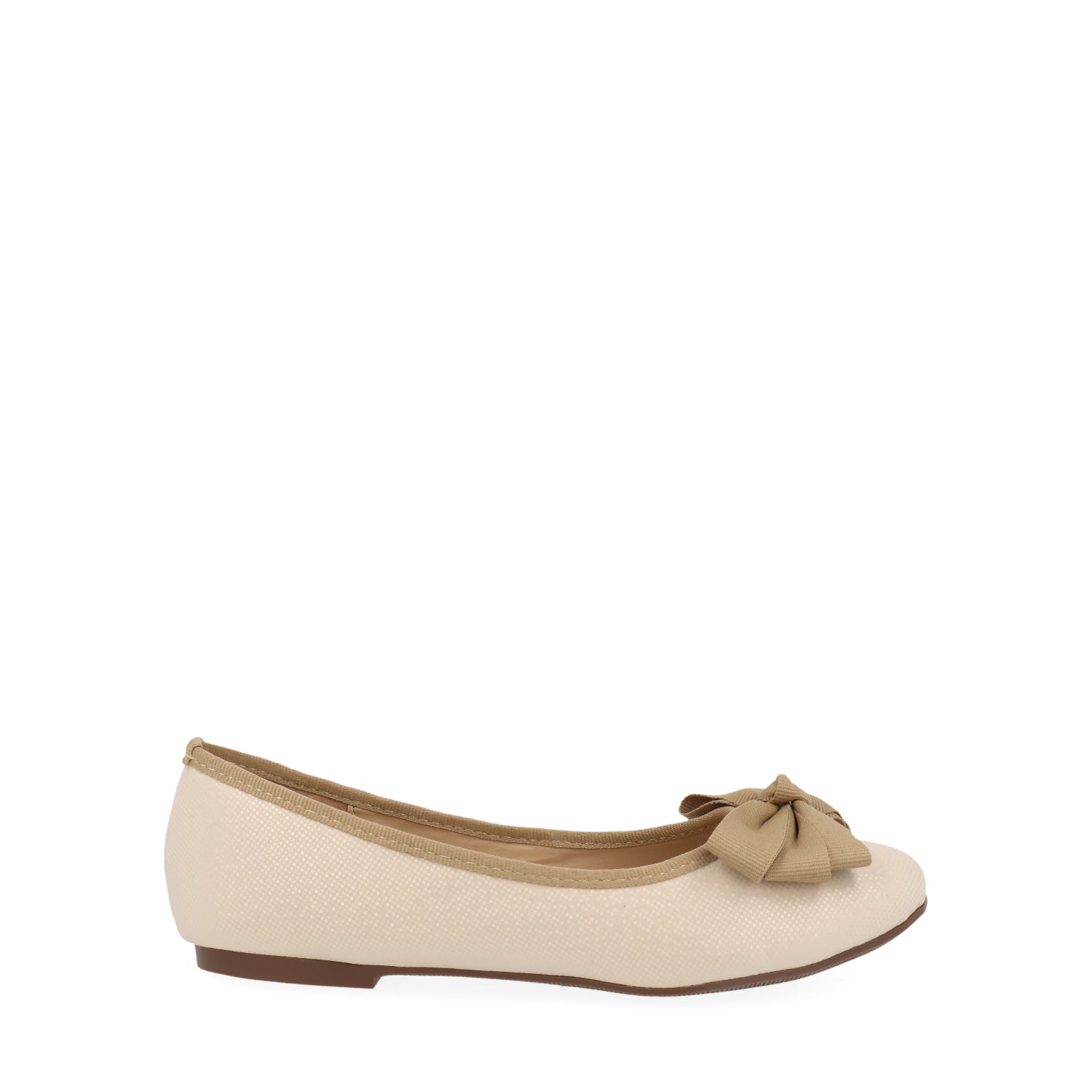 Balerina Casual Vazza color Beige para Junior Niña