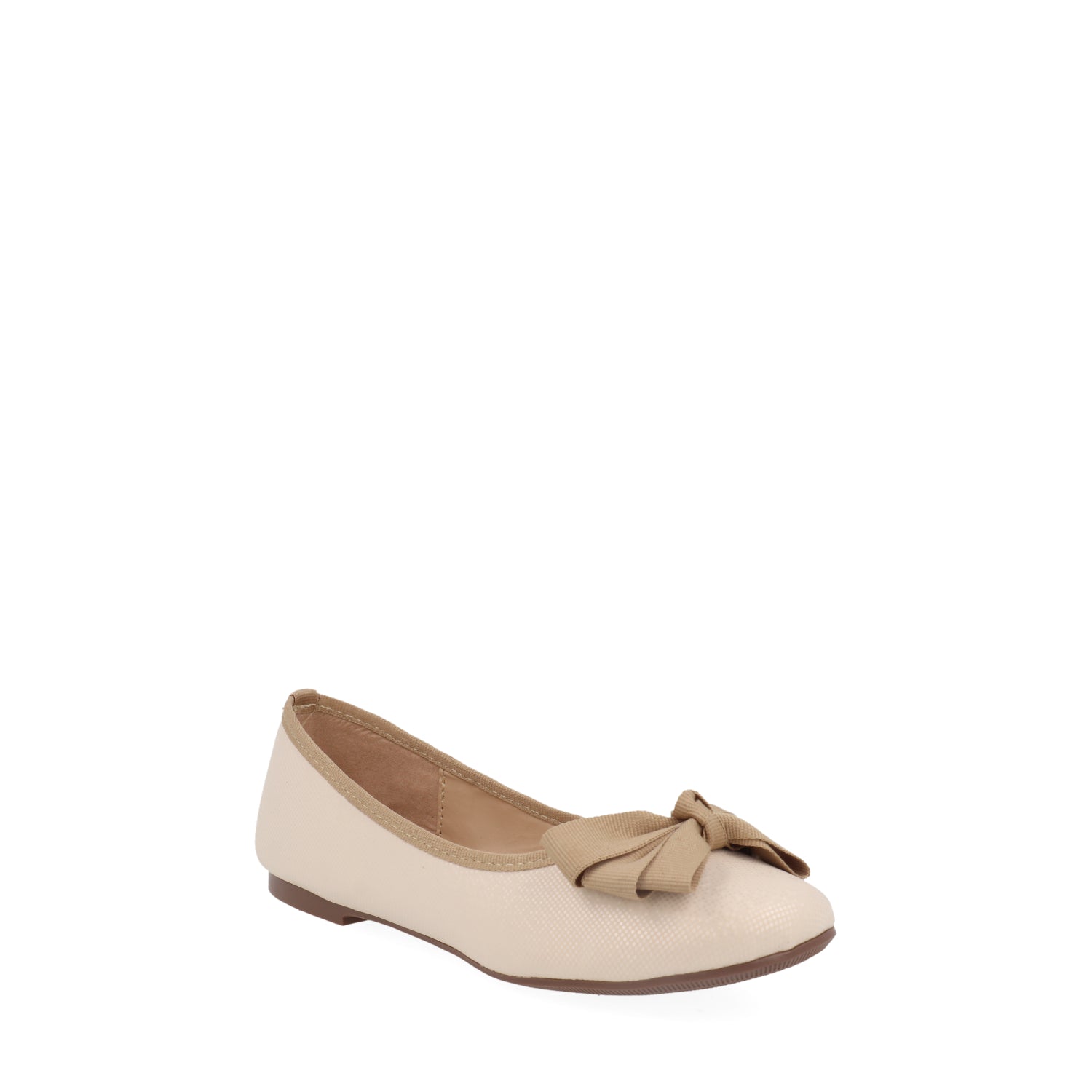 Balerina Casual Vazza color Beige para Junior Niña