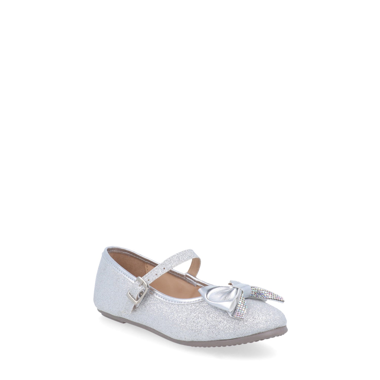 Ballerina Casual Vazza color Plata para Niña