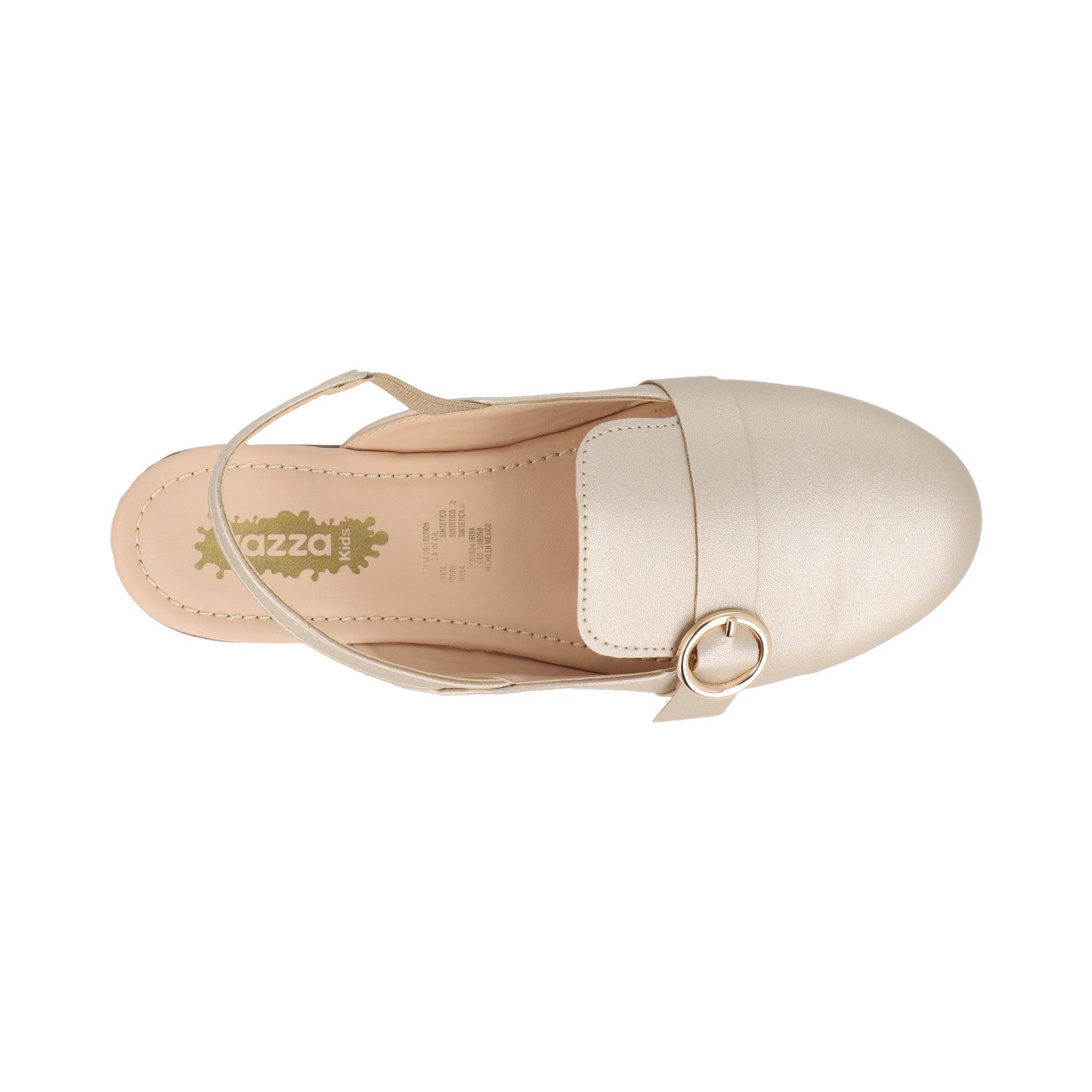 Ballerina Casual Vazza color Oro para Junior Niña