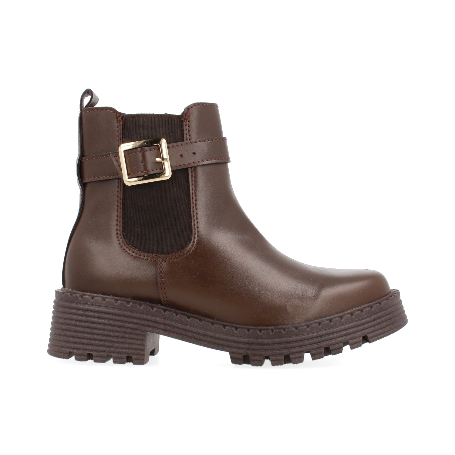 Botin Casual Vazza color Cafe para Mujer