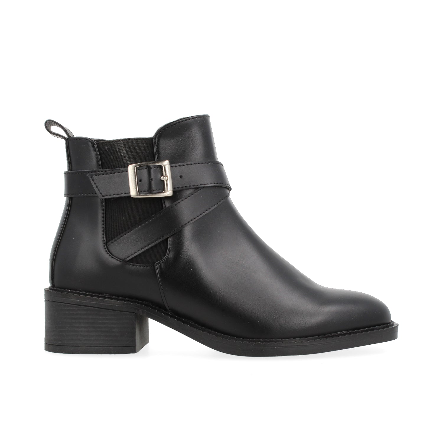 Botin Casual Vazza color Negro para Mujer