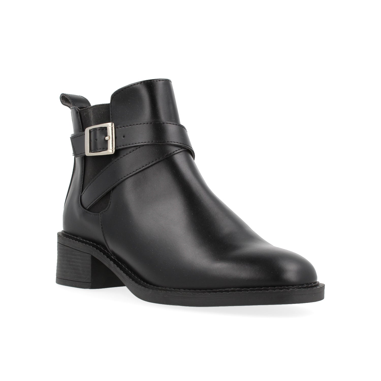 Botin Casual Vazza color Negro para Mujer