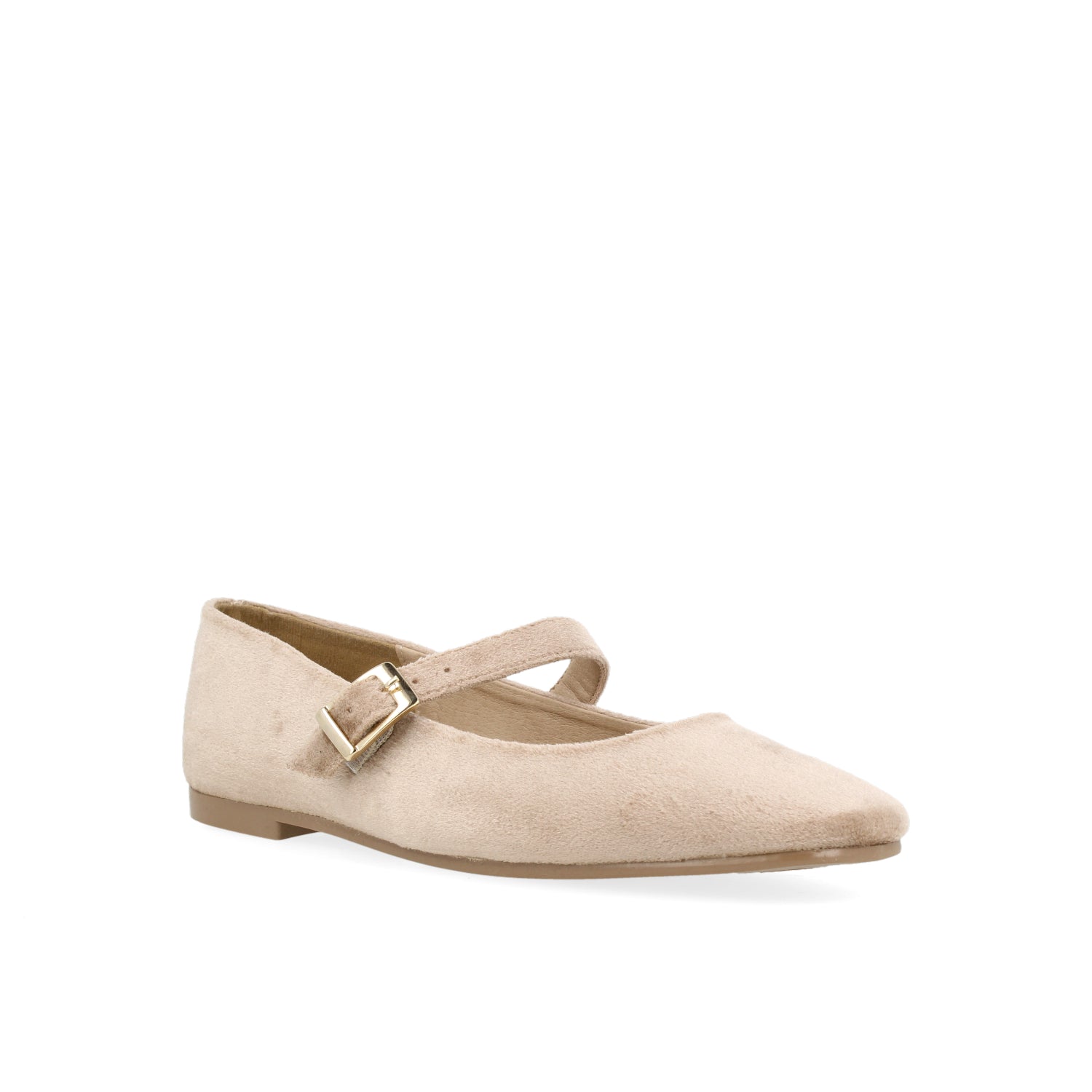 Ballerina Casual Vazza color Arena para Mujer
