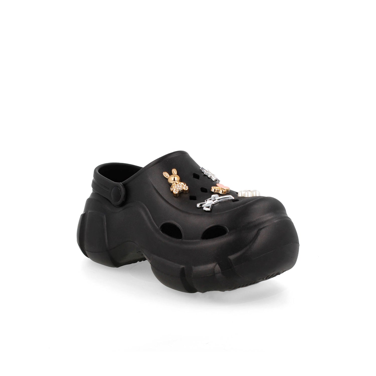 Sandalia de Playa Vazza color Negro para Mujer