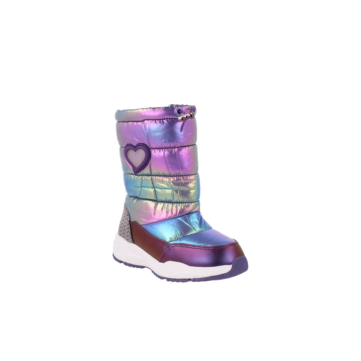 Bota Casual Vazza color Morado para Niña