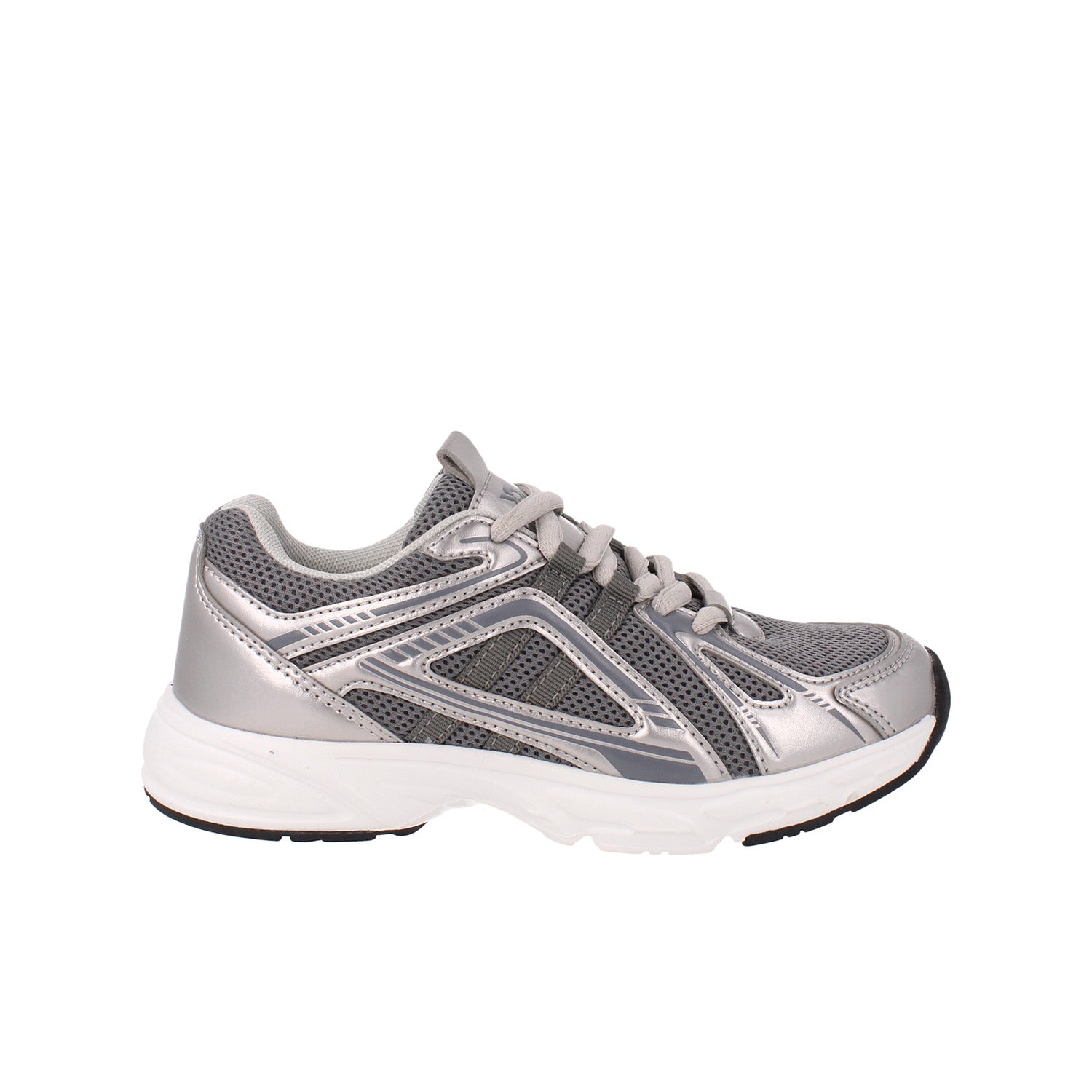 Tenis Atletico Vazza color Plata para Niña