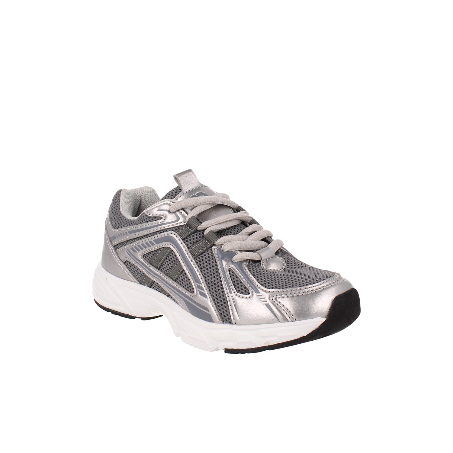 Tenis Atletico Vazza color Plata para Niña