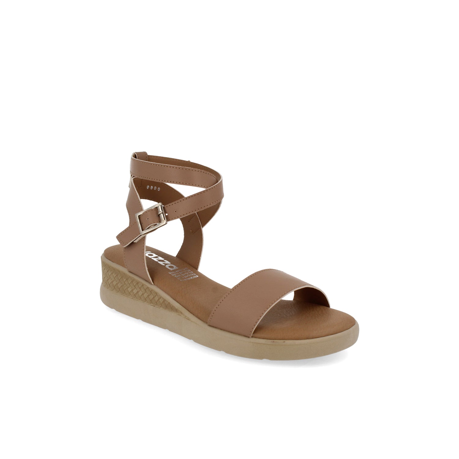 Sandalia Casual Vazza color Maquillaje para Mujer