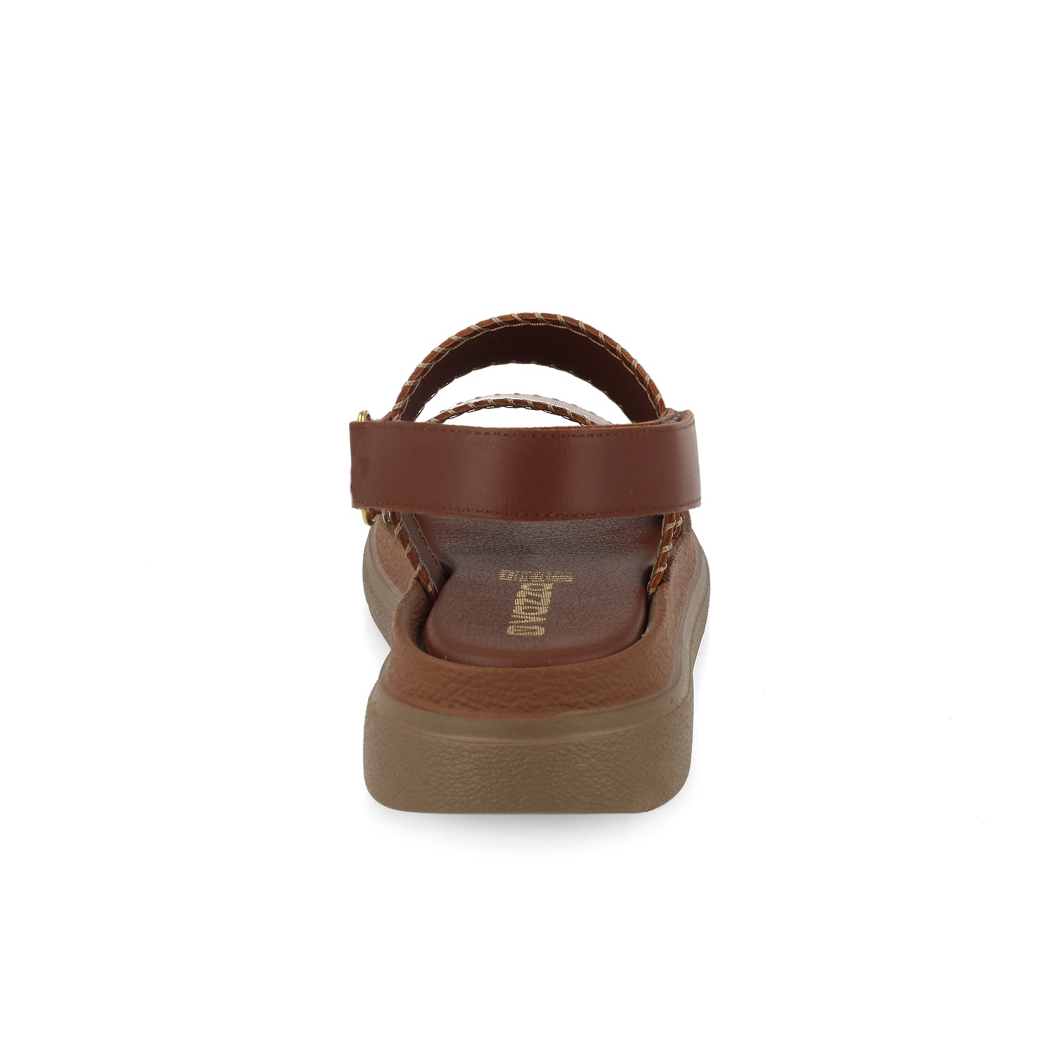 Sandalia Casual Vazza color Tan para Mujer