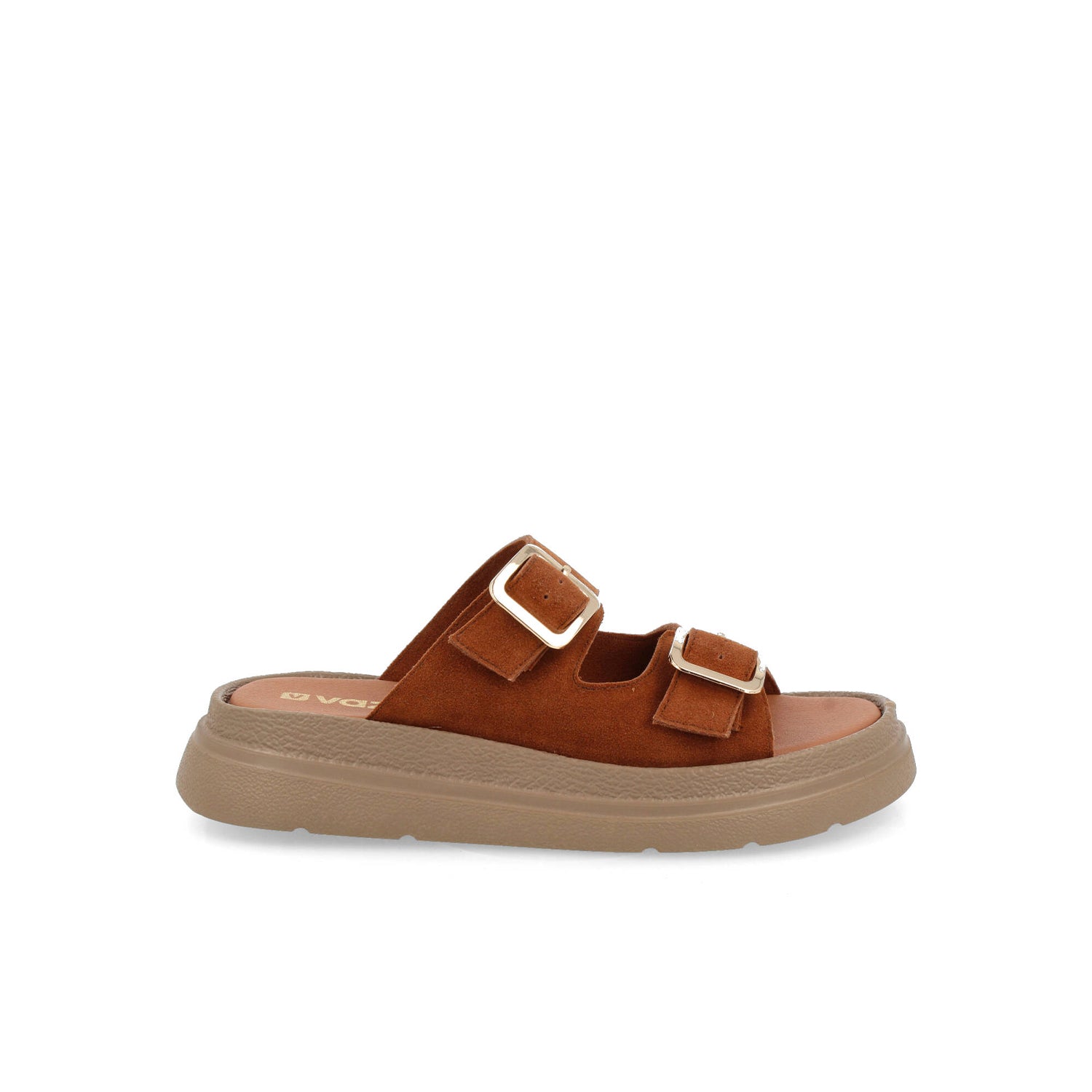 Sandalia Casual Vazza color Tan para Mujer
