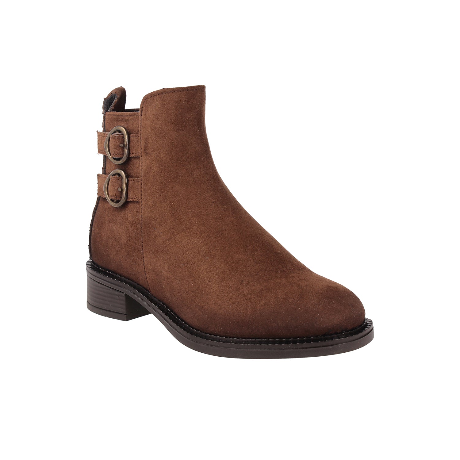 Botin Casual Vazza color Cafe para Niña