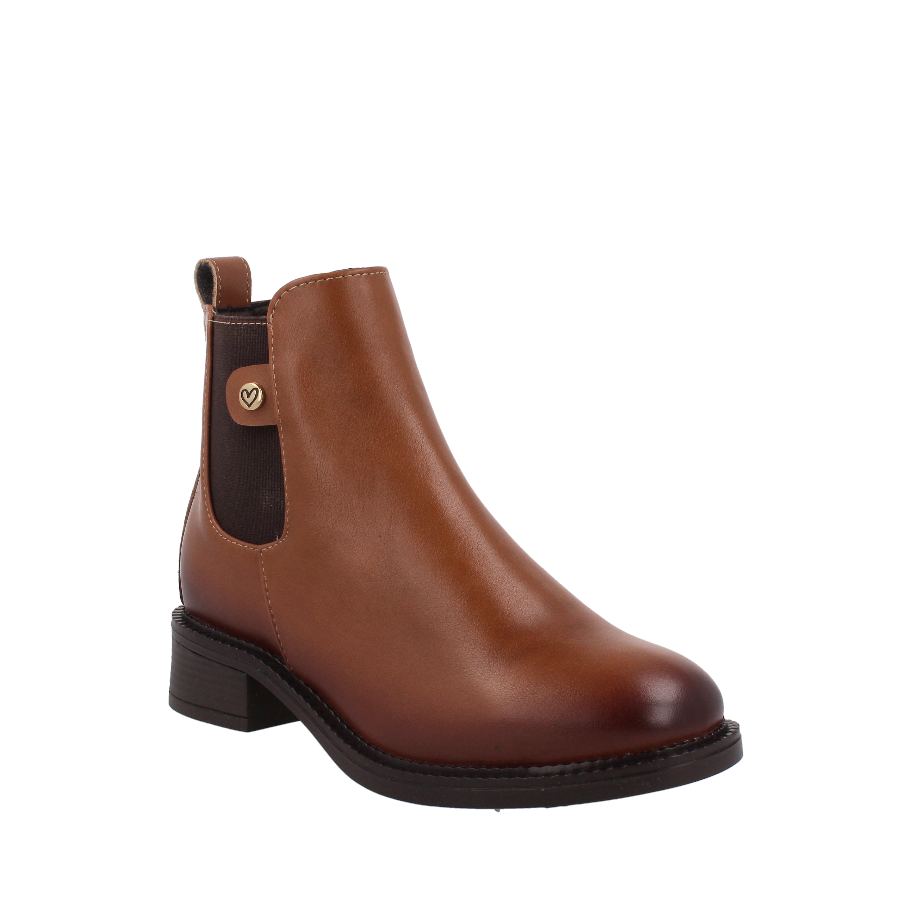 Botin Casual Vazza color Camel para Niña