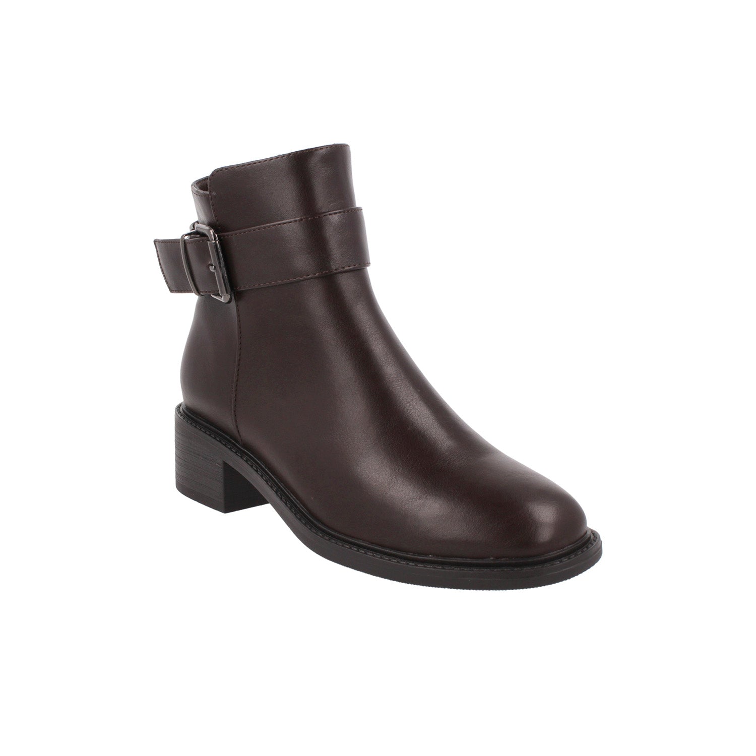 Botin Casual Vazza color Cafe para Mujer