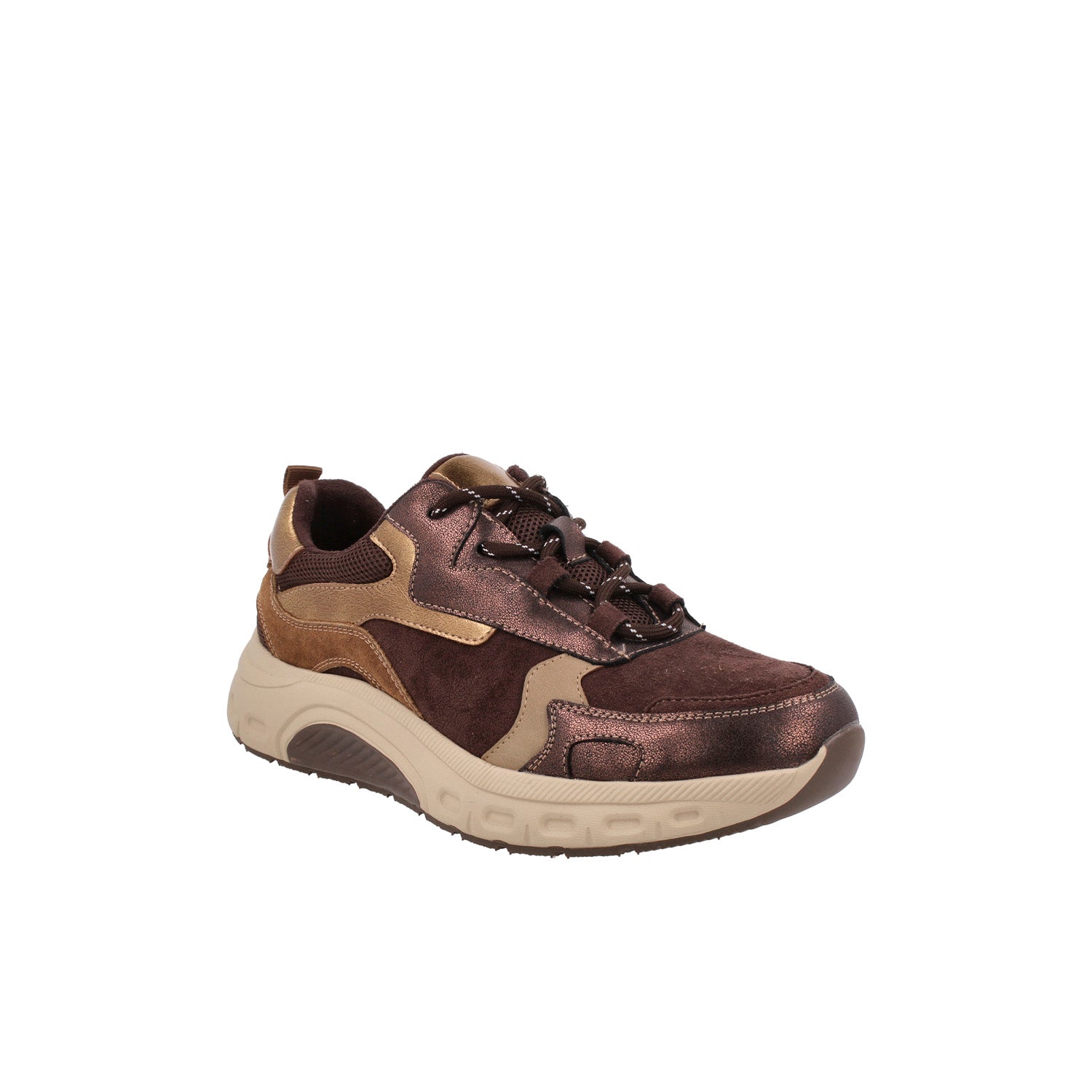 Tenis Urbano Vazza color Beige para Mujer