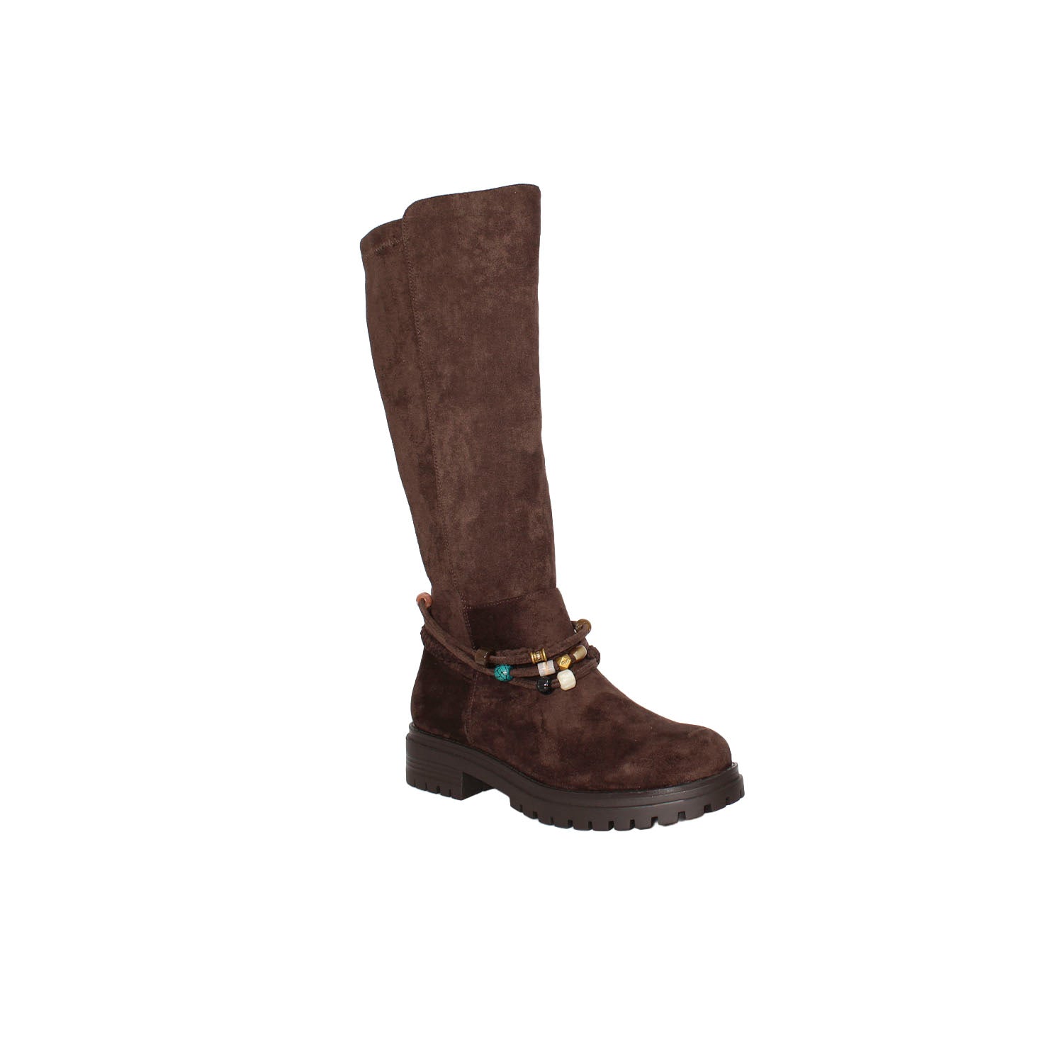 Bota Casual Vazza color Cafe para Mujer