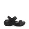 Sandalia de Playa Vazza color Negro para Mujer