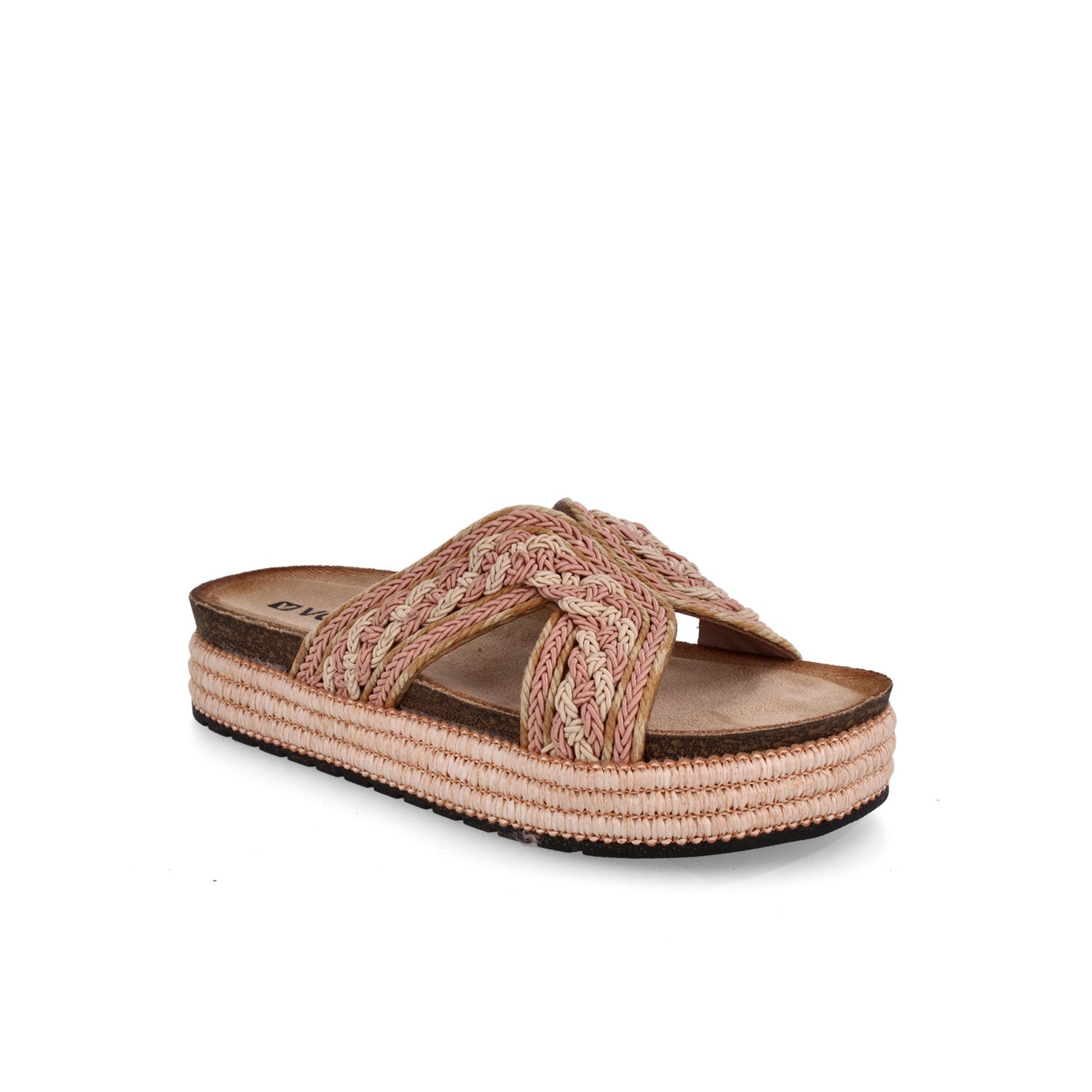 Sandalia Casual Vazza color Rosa para Mujer