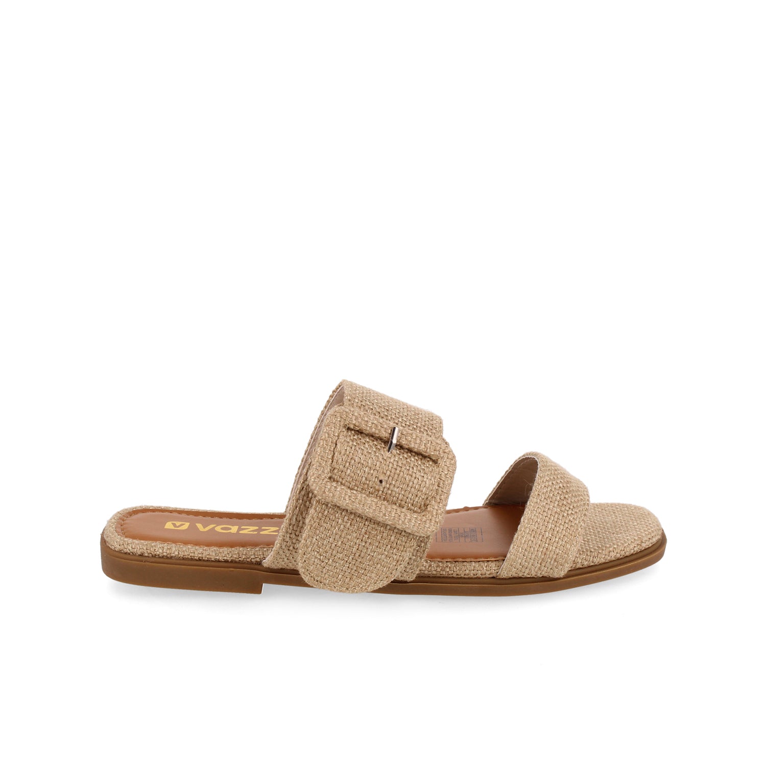 Sandalia Casual Vazza color Beige para Mujer