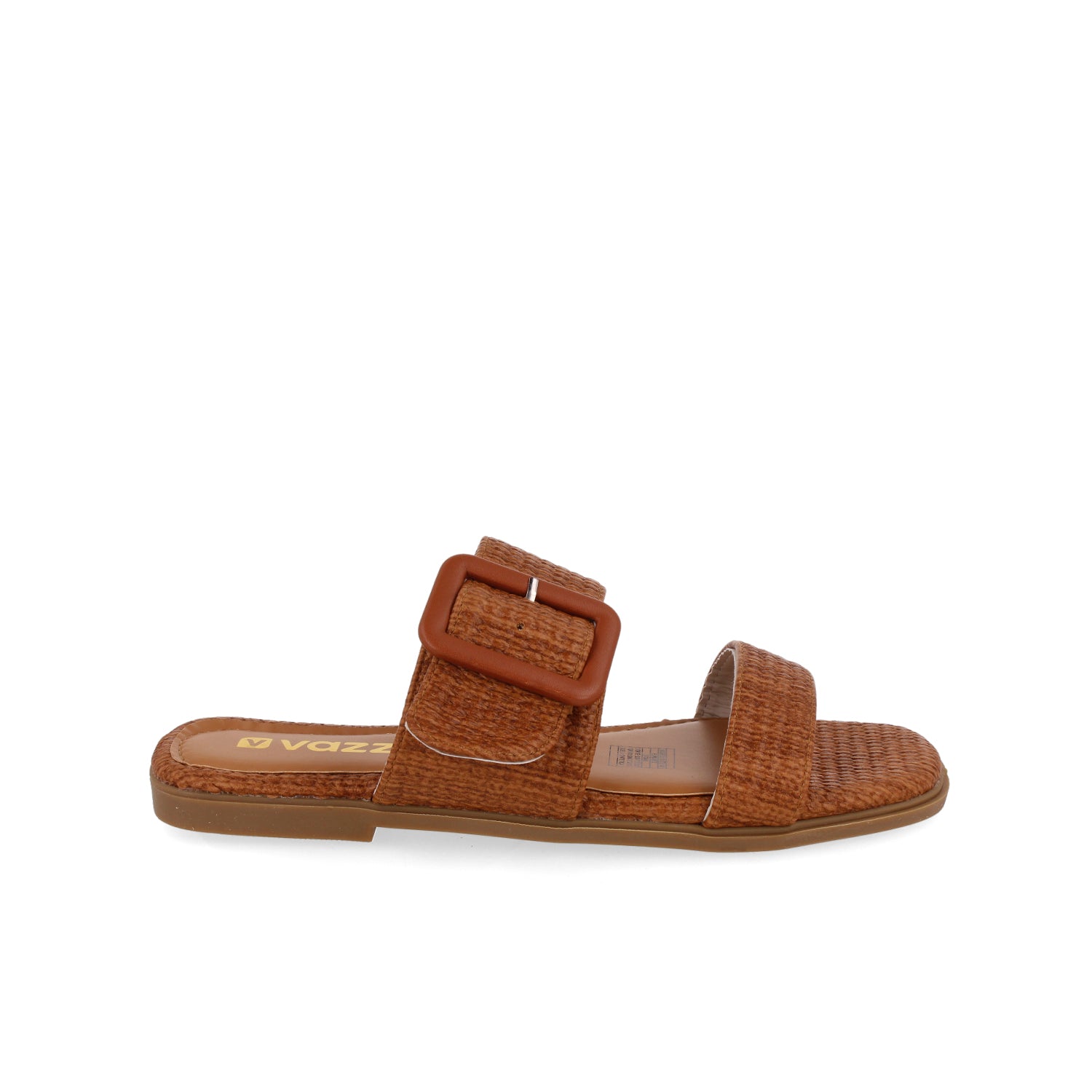 Sandalia Casual Vazza color Cafe para Mujer